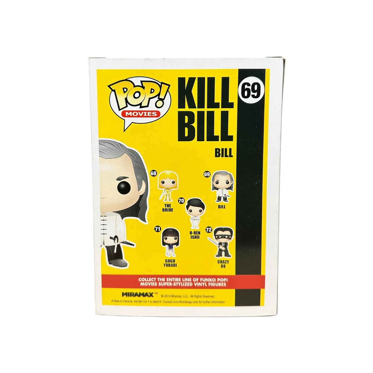 Bill #69 Funko Pop! - Kill Bill - Condition 9/10 - Image 3