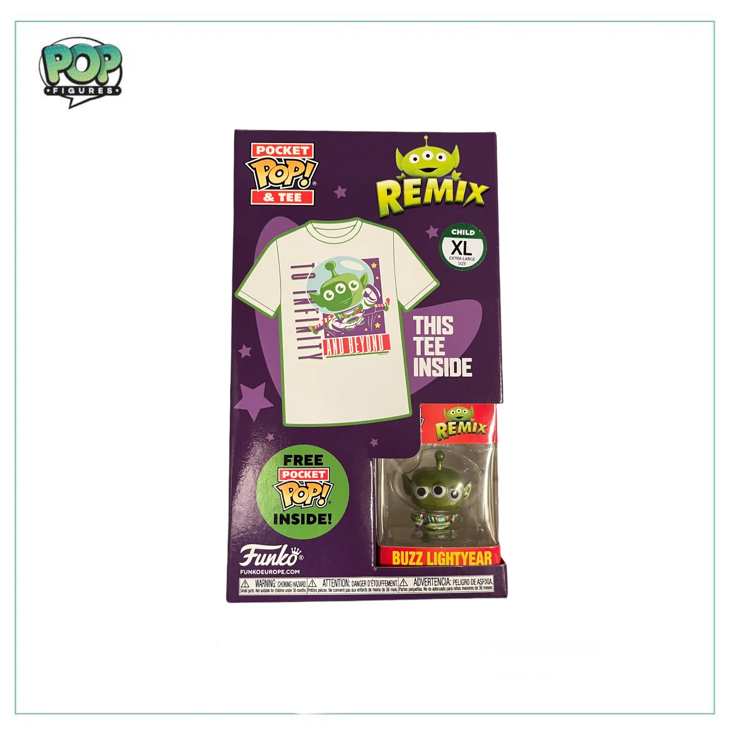 Pocket POP! & Tee: Disney - Alien Buzz - Image 4