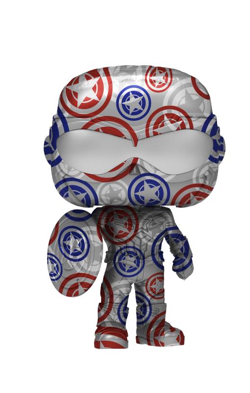 Captain America (Art Series) #33 Funko Pop! Marvel: The Falcon Winter Soldier - Target Exclusive - Image 2