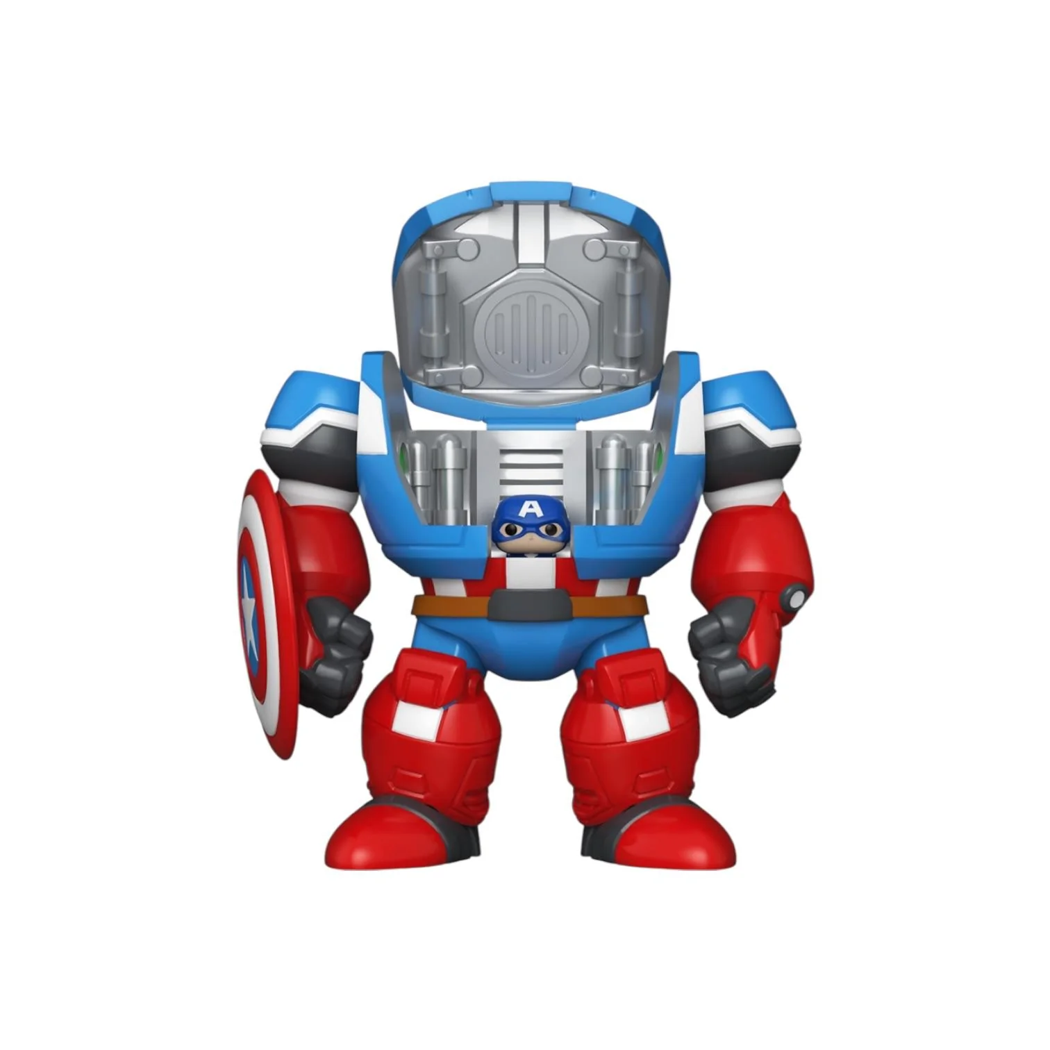 Captain America Mech & Captain America Funko Pop! Bitty Bots - What If...? - Image 2
