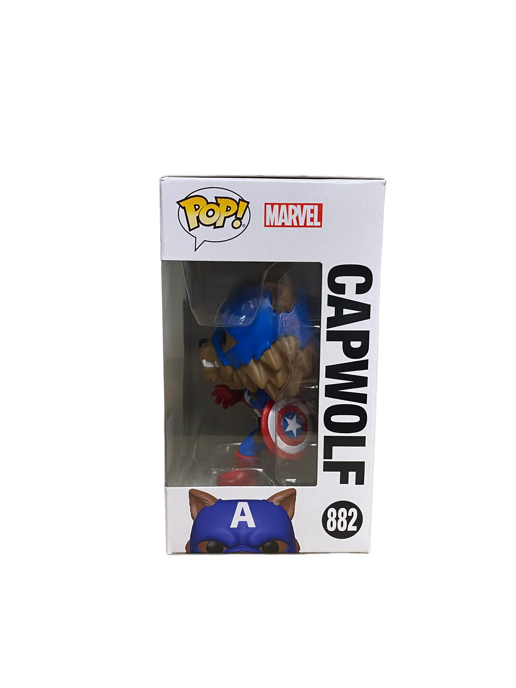 Capwolf #882 Funko Pop! - Marvel - Virtual Funkon 2021 Official Convention Exclusive - Condition 9.5/10 - Image 3