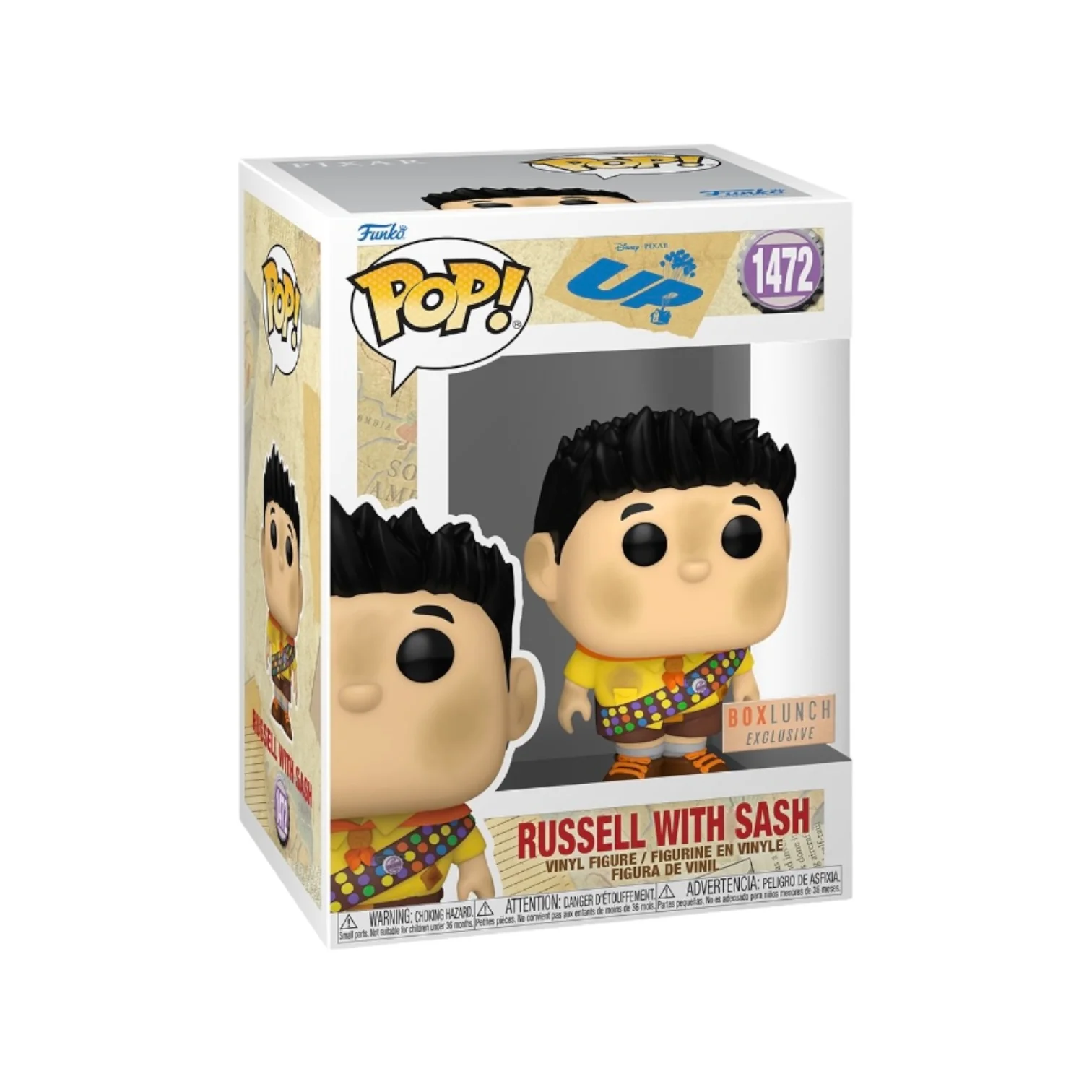 Russell with Sash #1472 Funko Pop! - UP - BoxLunch Exclusive