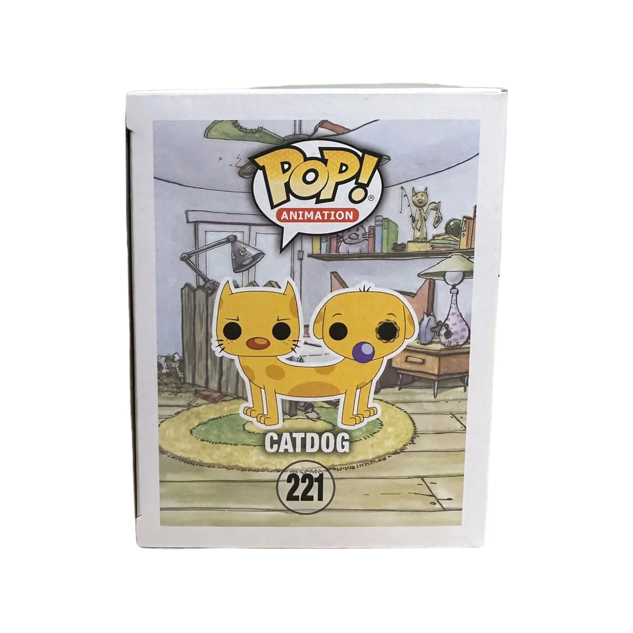 Catdog #221 (Flocked) Funko Pop! - Catdog - SDCC 2017 Shared Exclusive - Condition 8.5/10 - Image 4