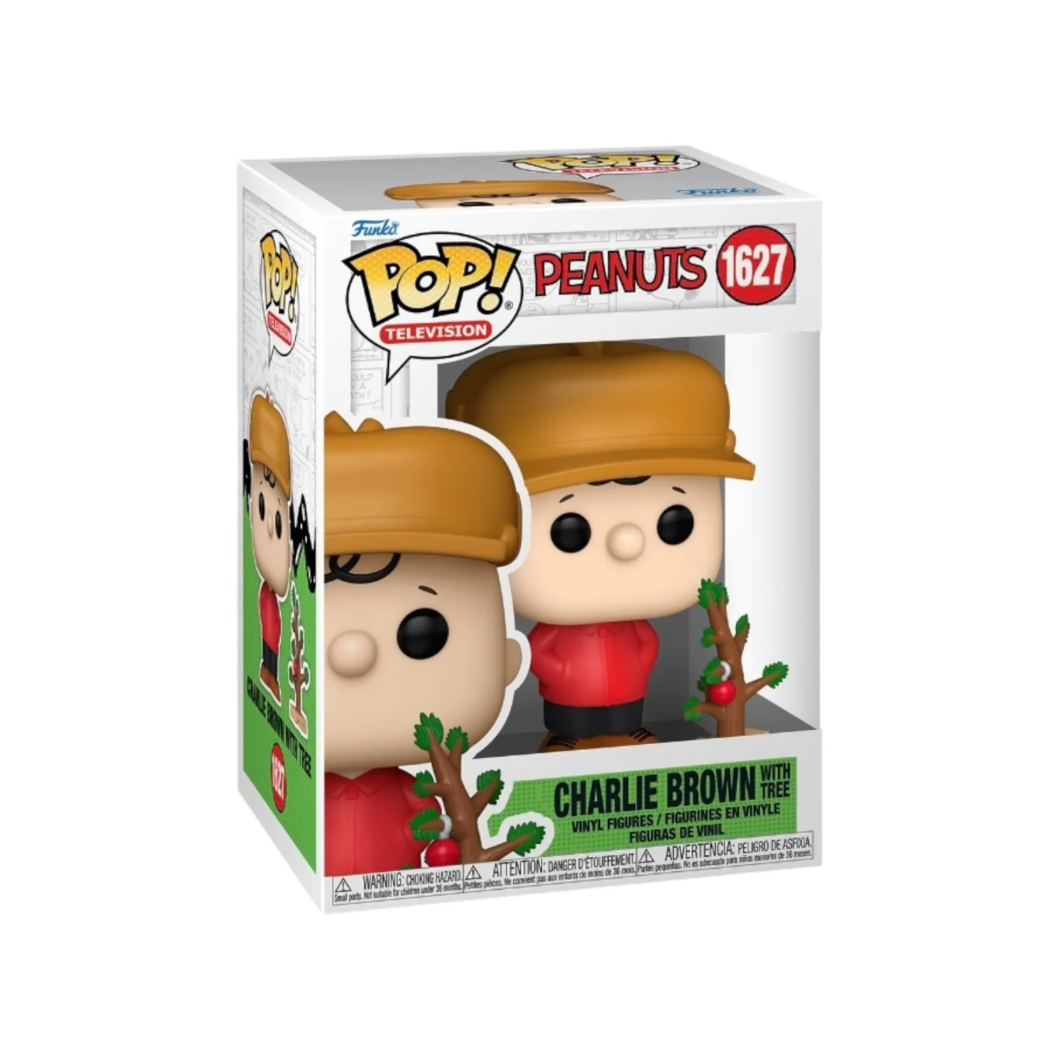 Charlie Brown with Tree #1627 Funko Pop! - Peanuts
