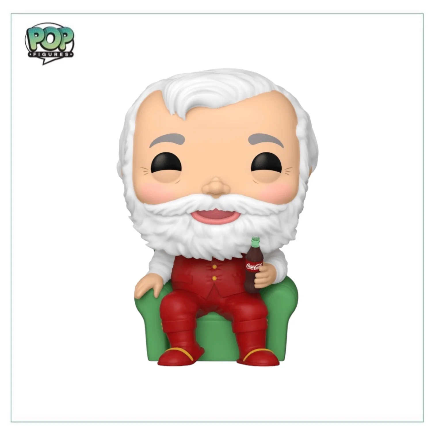 Coca-Cola Santa In Chair #173 Funko Pop! - Ad Icons - Funko Shop Exclusive - Image 2