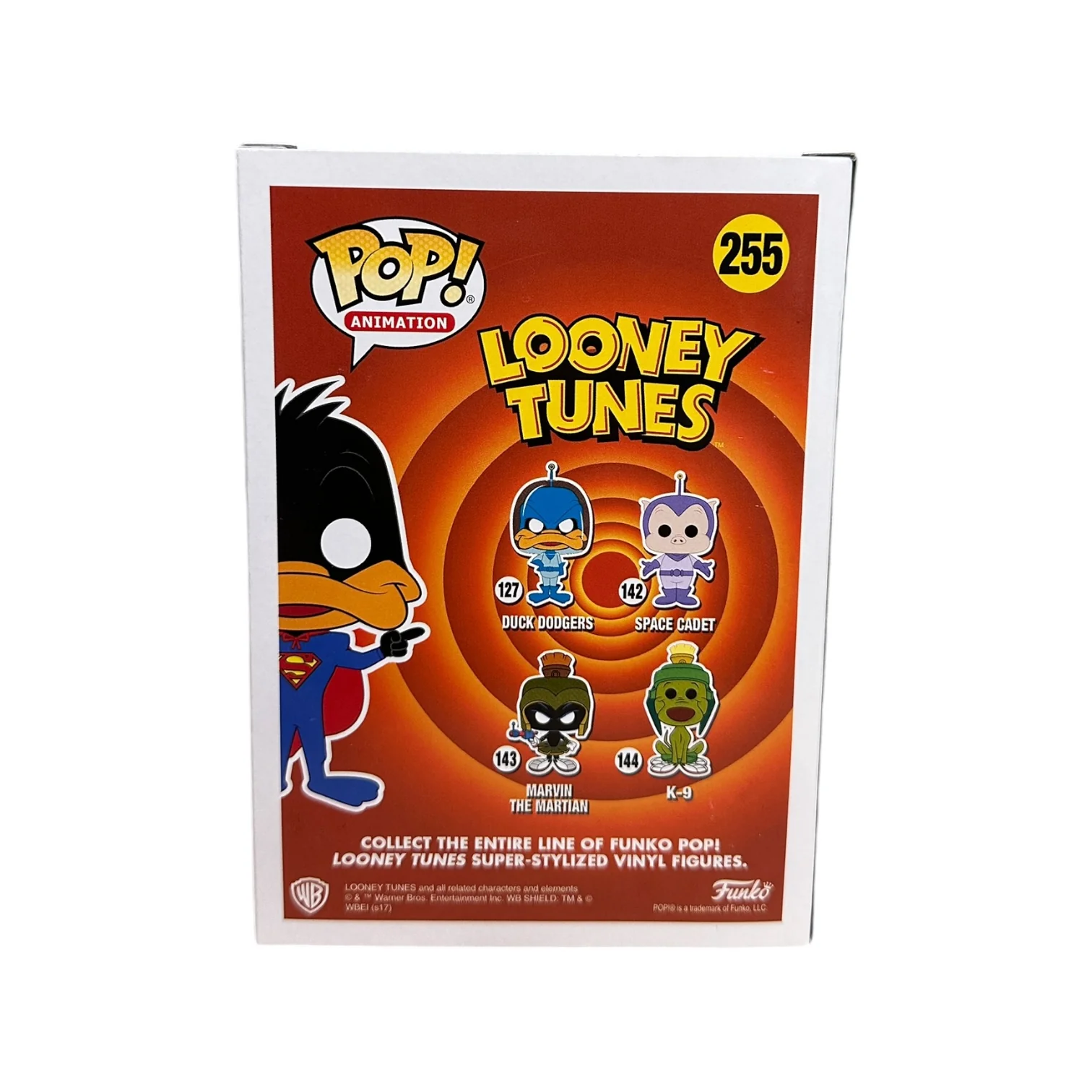 Daffy Duck #255 (Stupor Duck) Funko Pop! - Looney Tunes - SDCC 2017 Saturday Morning Cartoons Exclusive LE2000 Pcs - Condition 7.5/10 - Image 3