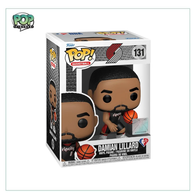 Damian Lillard #131 (City Edition) Funko Pop! - Basketball