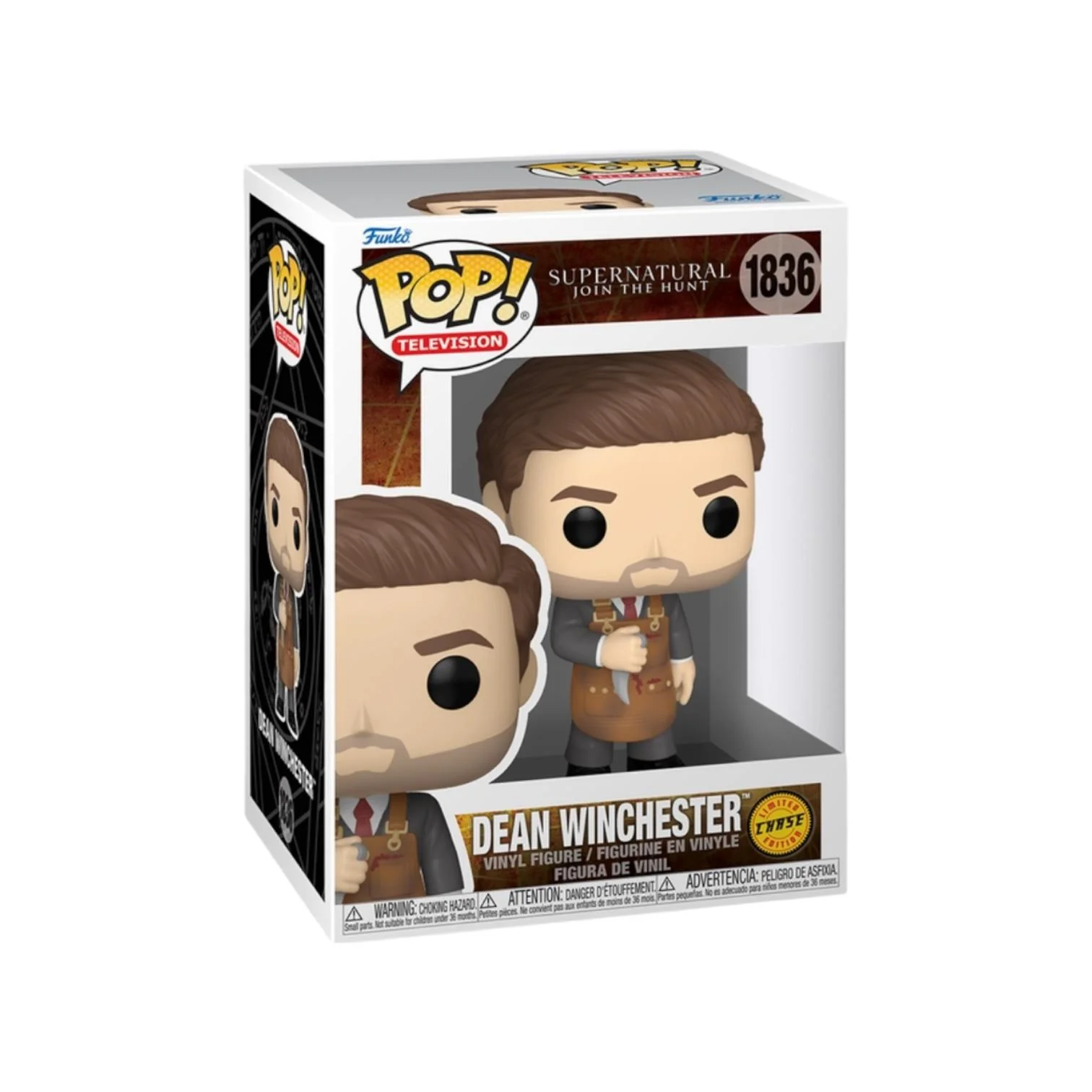 Dean Winchester #1836 Funko Pop - Supernatural: Join the Hunt - Chance of Chase - PREORDER - Image 3