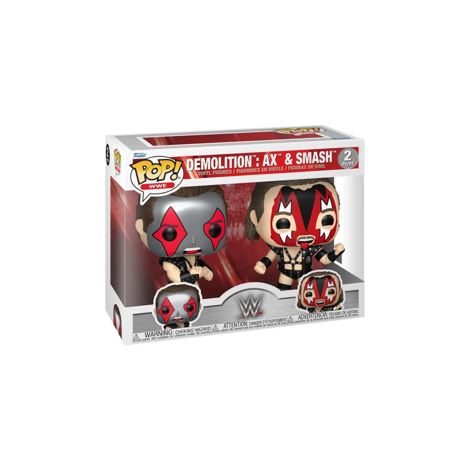 Demolition: AX & Smash 2 Pack Funko Pop - WWE - PREORDER