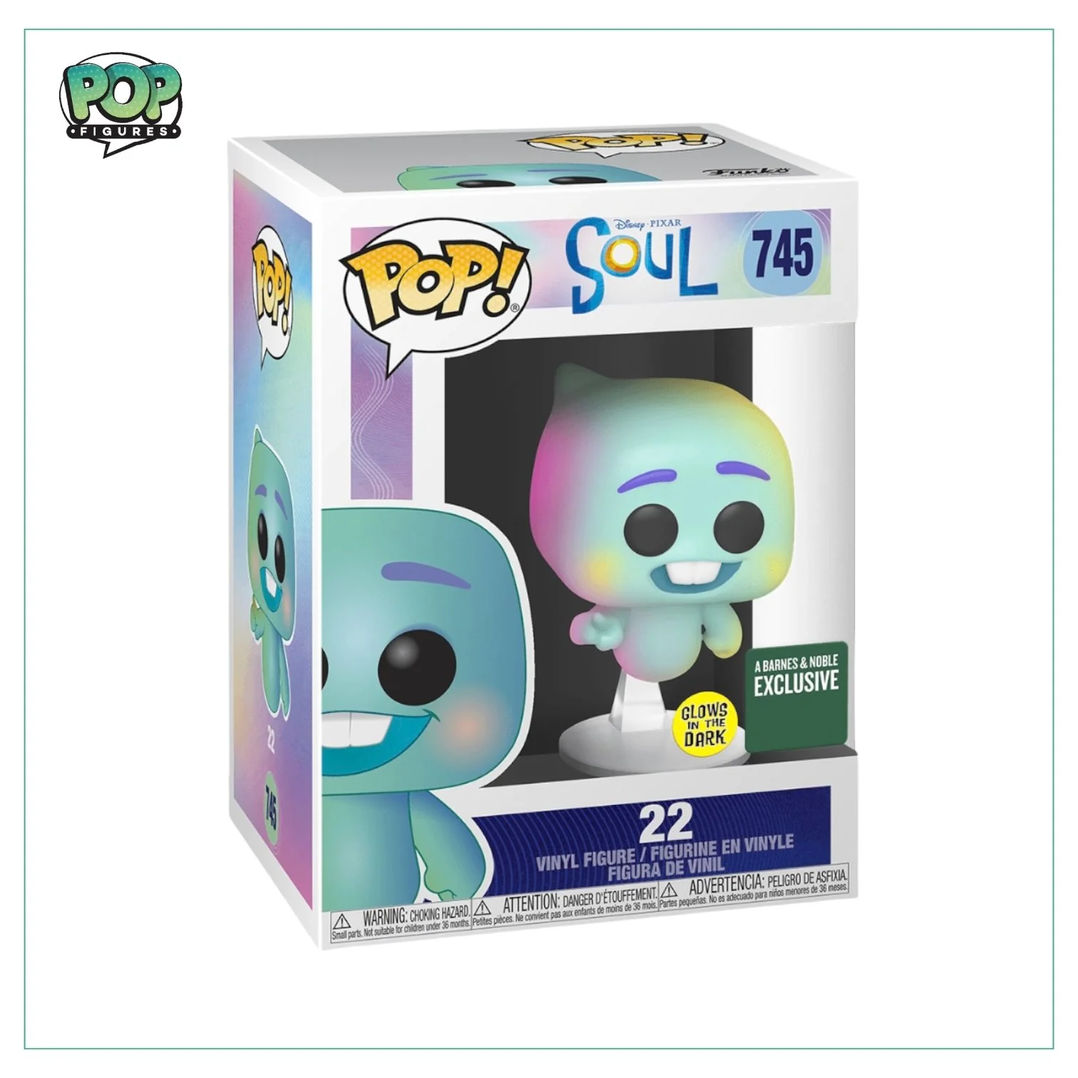 22 (Glow in the Dark) #745 Funko Pop! - Soul - Barnes & Noble Exclusive