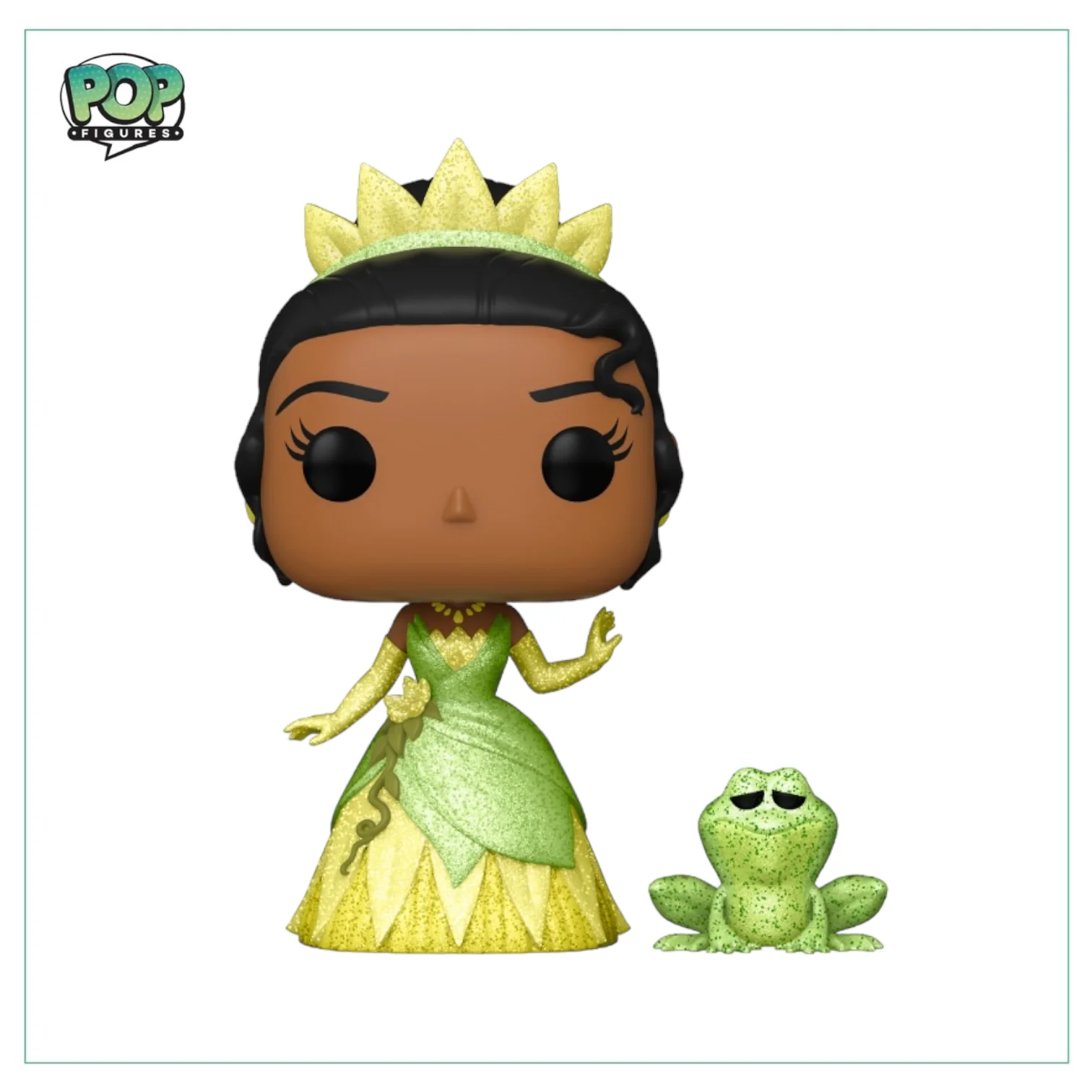 Princess Tiana & Naveen #149 Funko Pop! - Disney Princess - Glitter - Box Lunch Exclusive - Image 2