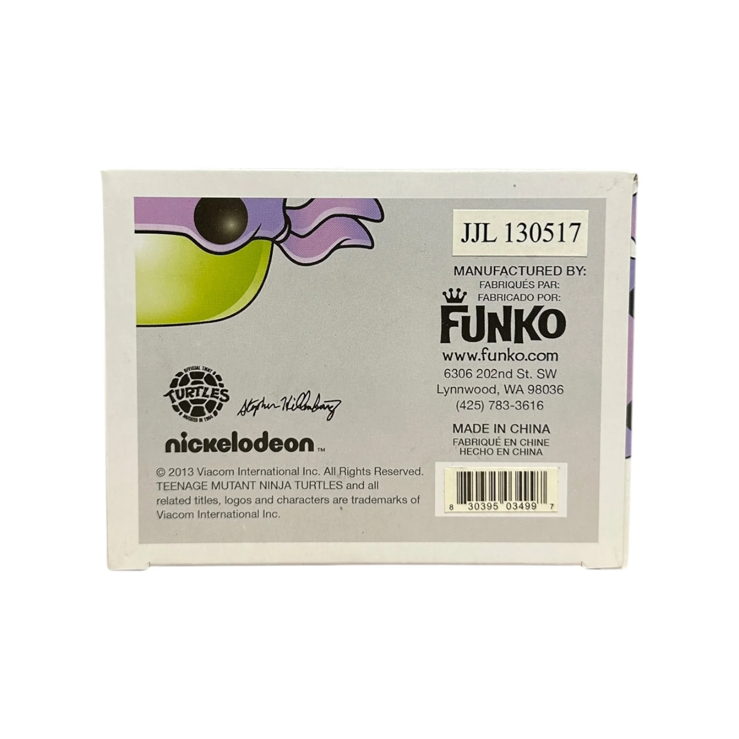 Donatello #60 (Metallic) Funko Pop! - Teenage Mutant Ninja Turtles - SDCC 2013 Exclusive LE1008 Pcs - Condition 7.5/10 - Image 6