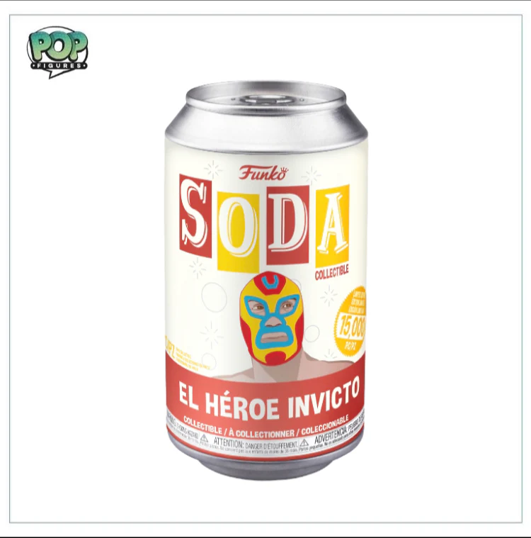 El Héroe Invicto (Iron Man) Funko Soda Vinyl Figure! - Marvel - LE15000 Pcs - Chance of Chase