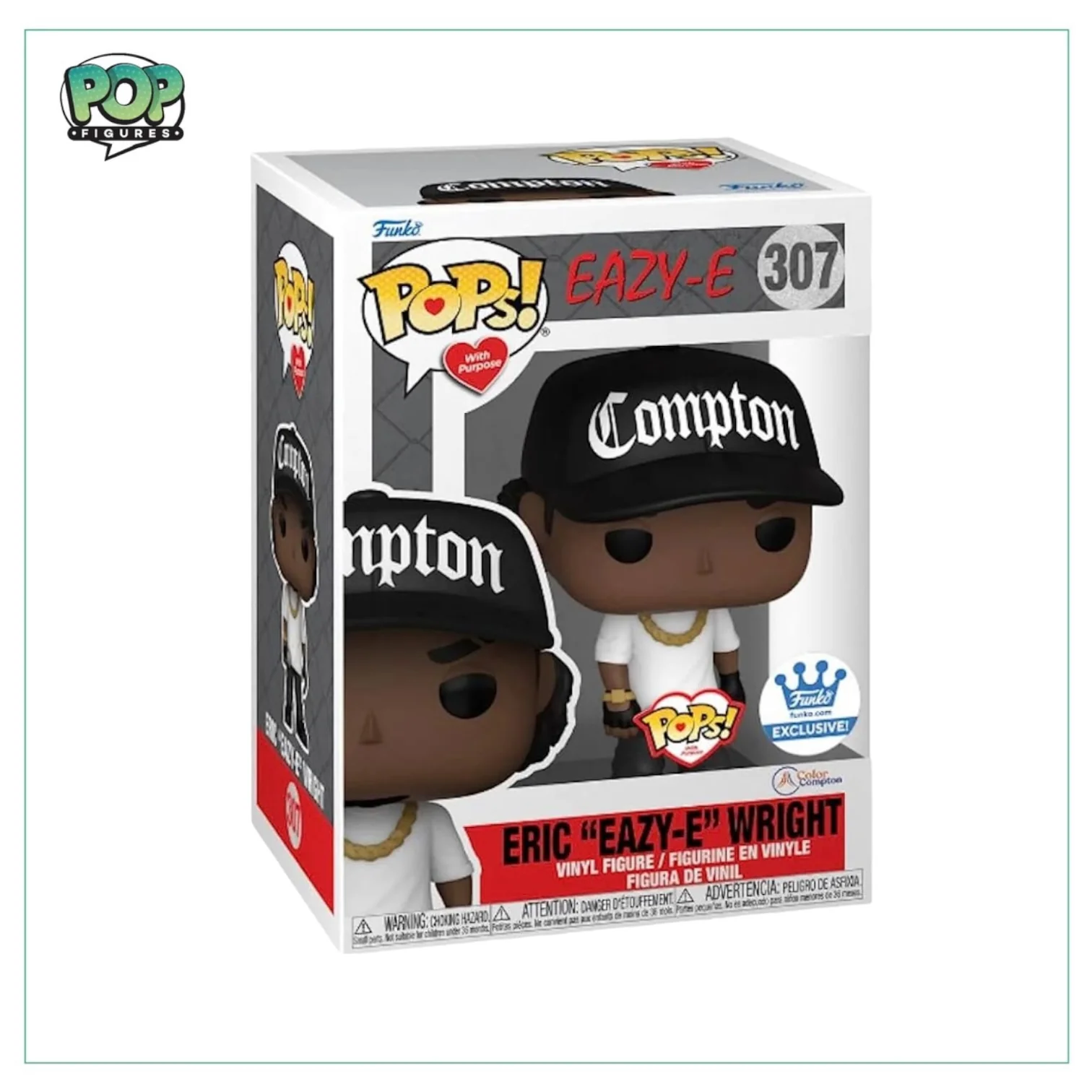 Eric " Eazy-E " Wright #307 Funko Pop! - Eazy-E - Funko Exclusive