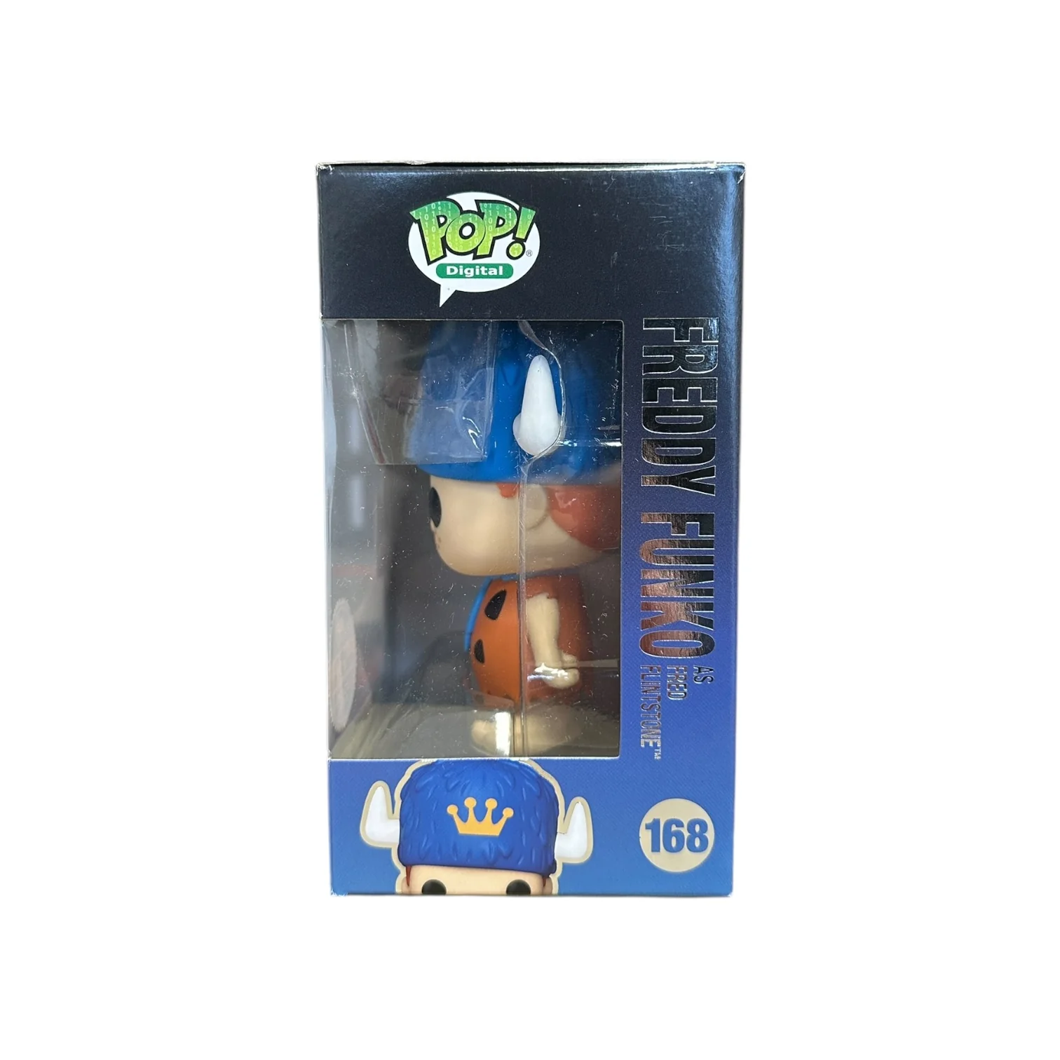 Freddy Funko as Fred Flintstone #168 Funko Pop! - The Flintstones - NFT Release Exclusive LE2000 Pcs - Condition 7.5/10 - Image 2