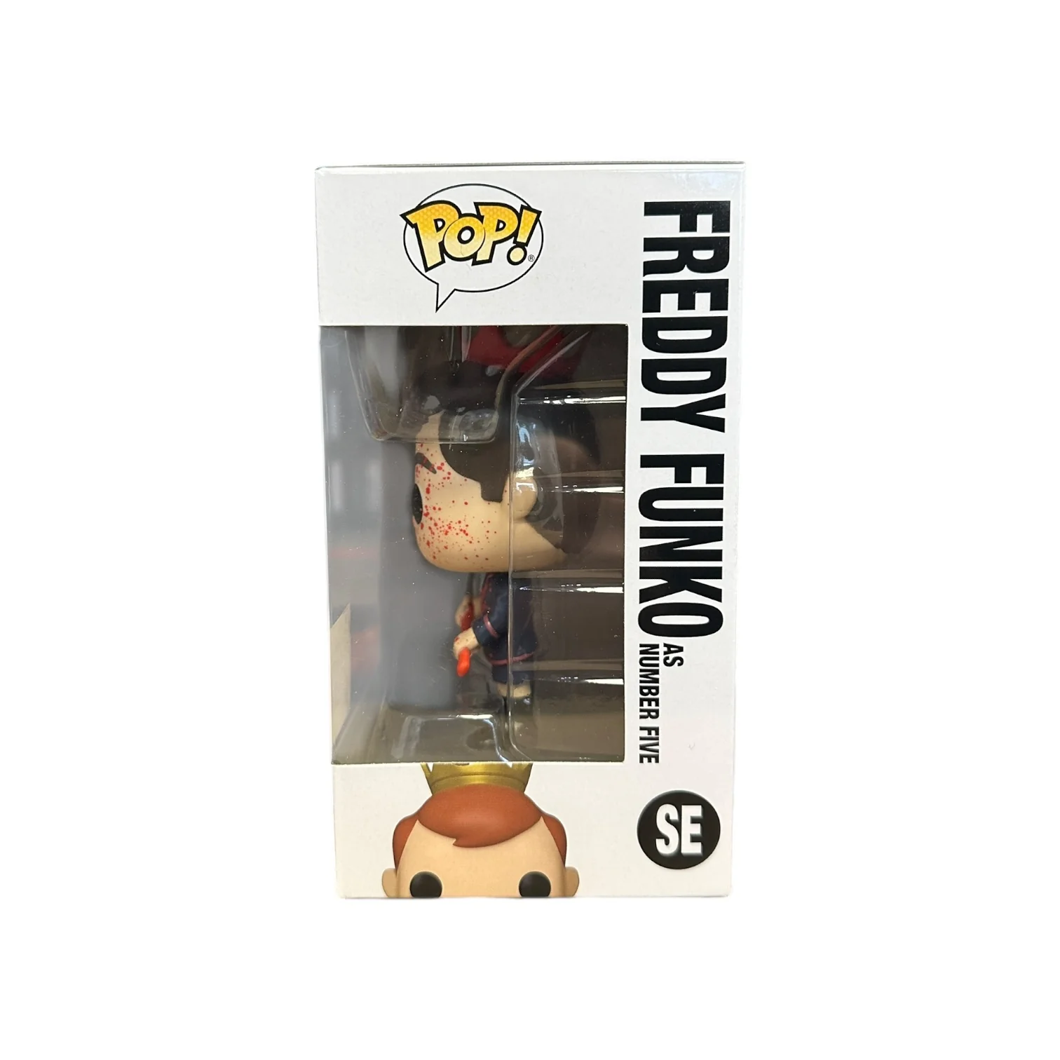Freddy Funko as Number Five (Bloody) Funko Pop! - The Umbrella Academy - Camp Fundays 2023 Online Edition LE1000 Pcs - Condition 8.5/10 - Image 2
