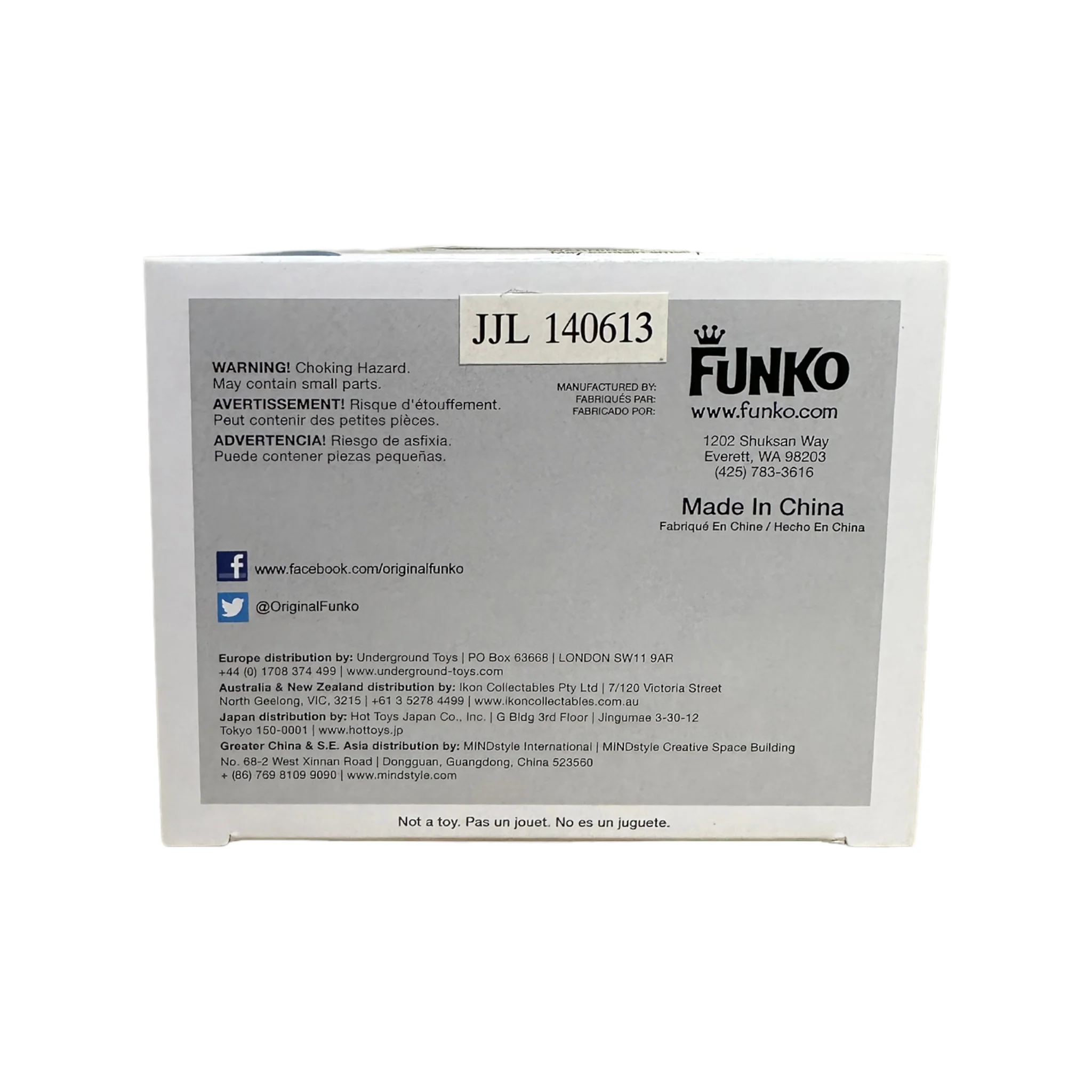 Freddy Funko Clear #32 Funko Pop! - SDCC 2014 Exclusive LE96 Pcs - Condition 7/10 - Image 5