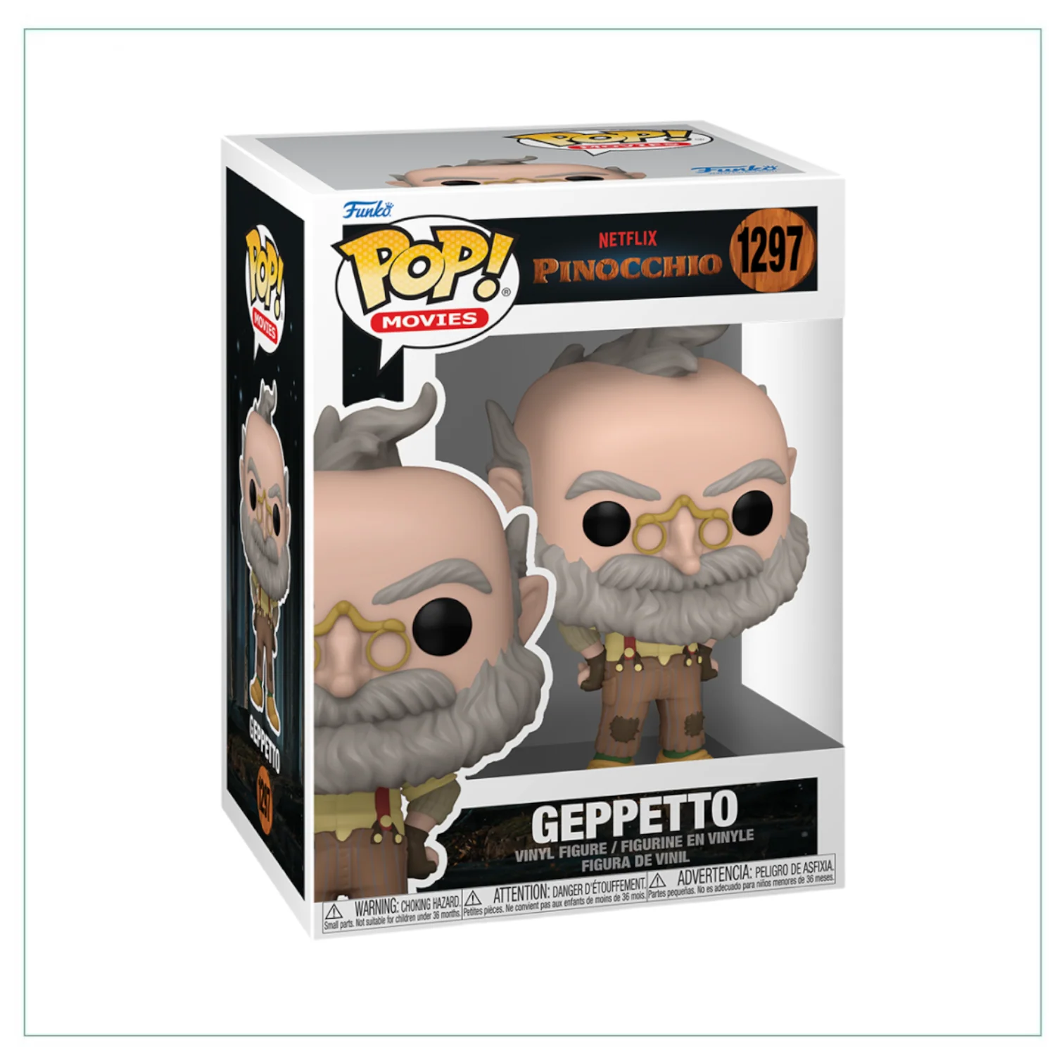 Geppetto #1297 Funko Pop! Pinocchio