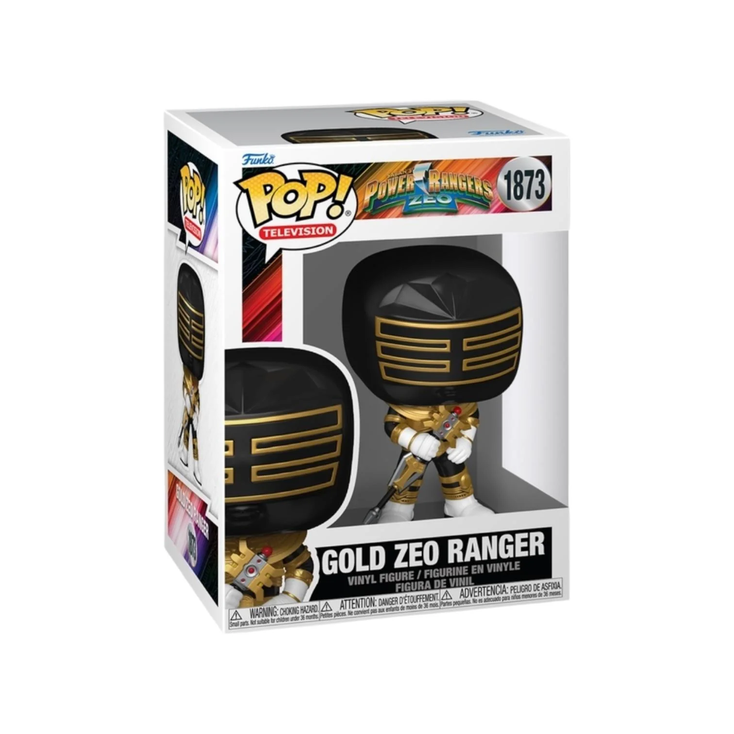 Gold Zeo Ranger #1873 Funko Pop - Power Ranger: Zeo - PREORDER