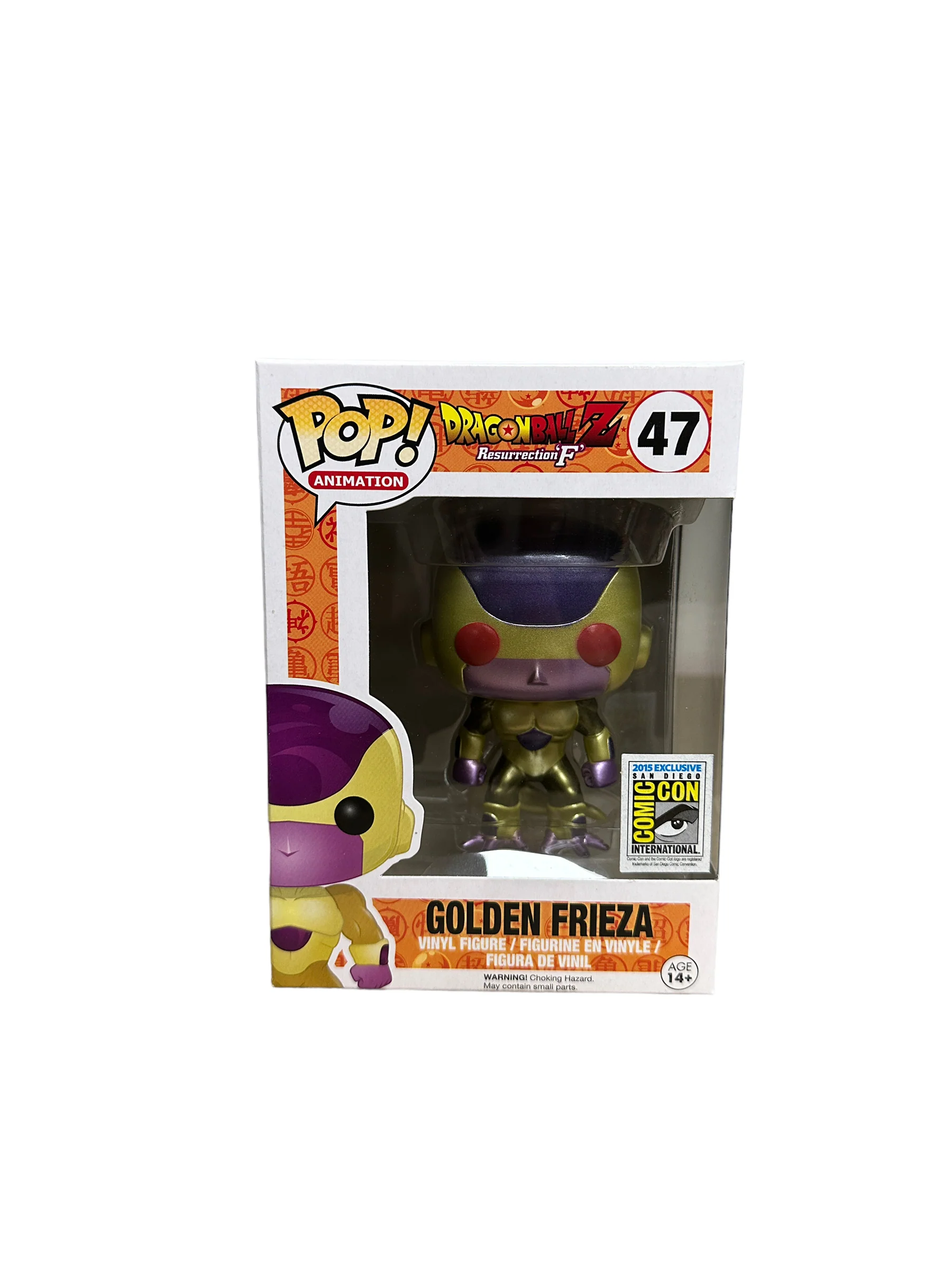 Golden Frieza #47 (Red Eyes) Funko Pop! - Dragon Ball Z Resurrection 'F' - SDCC 2015 Official Convention Exclusive - Condition 8.75/10 - Image 2