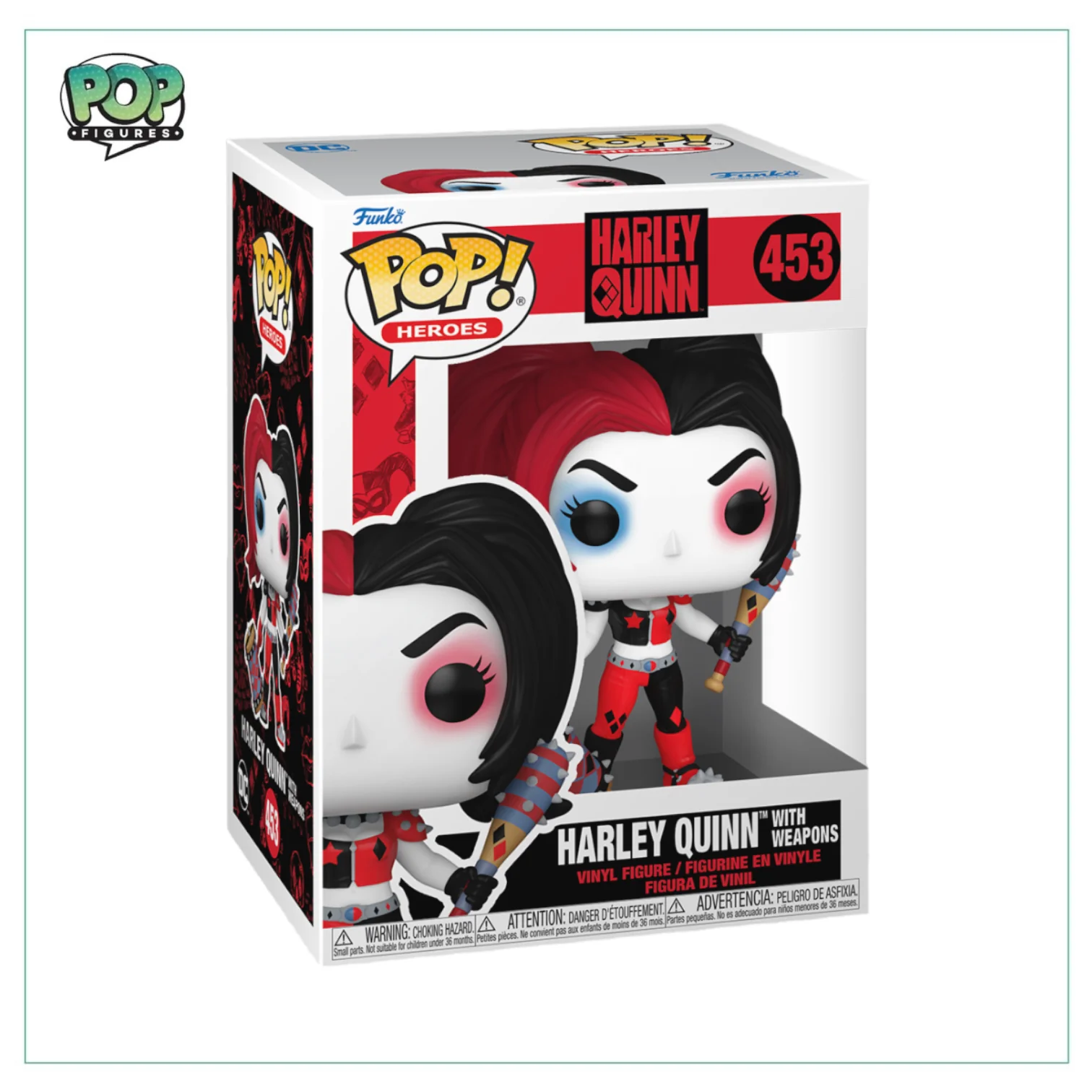 Harley Quinn W/ Weapons #453 Funko Pop! Harley Quinn