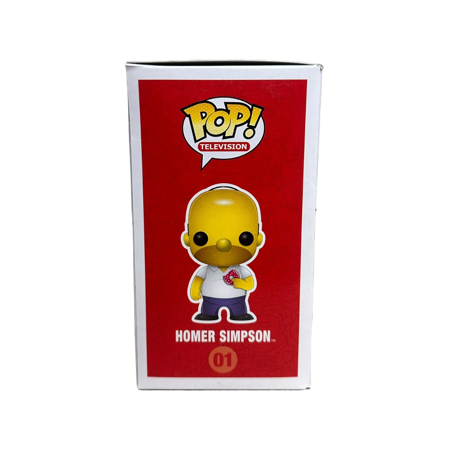 Homer Simpson #01 Funko Pop! - The Simpsons - 2011 Pop! - Condition 7.5/10 - Image 4