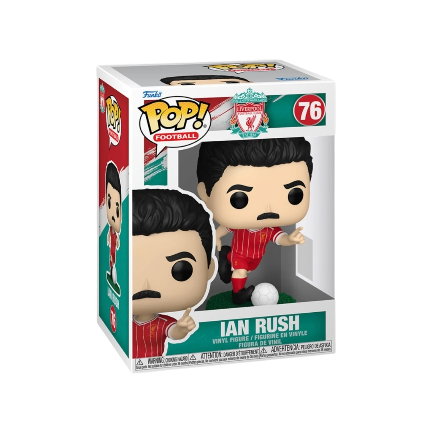 Ian Rush #76 Funko Pop - Liverpool Football Club