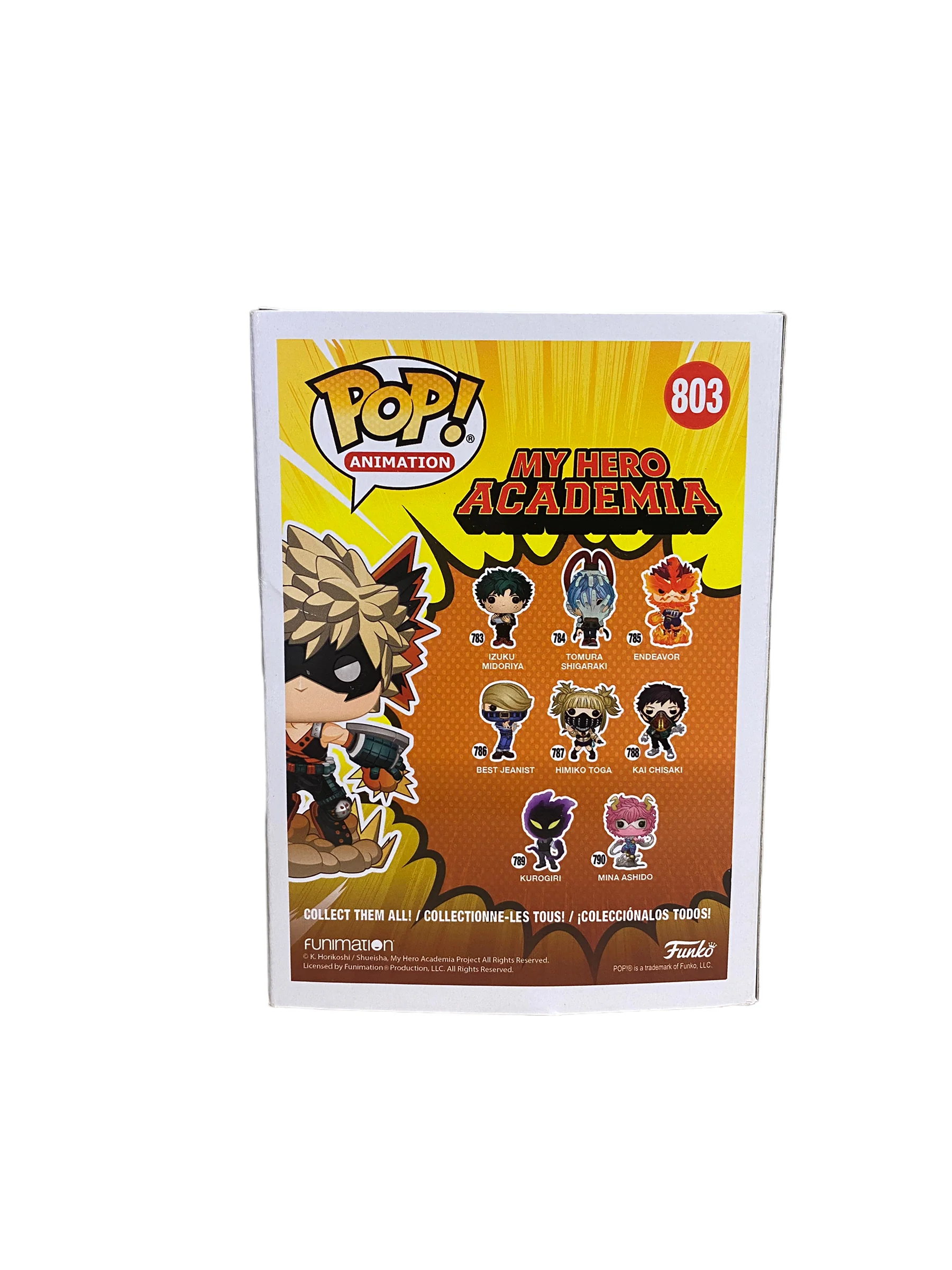Katsuki Bakugo #803 Funko Pop! - My Hero Academia - SDCC 2020 Shared Exclusive - Condition 7.5/10 - Image 4
