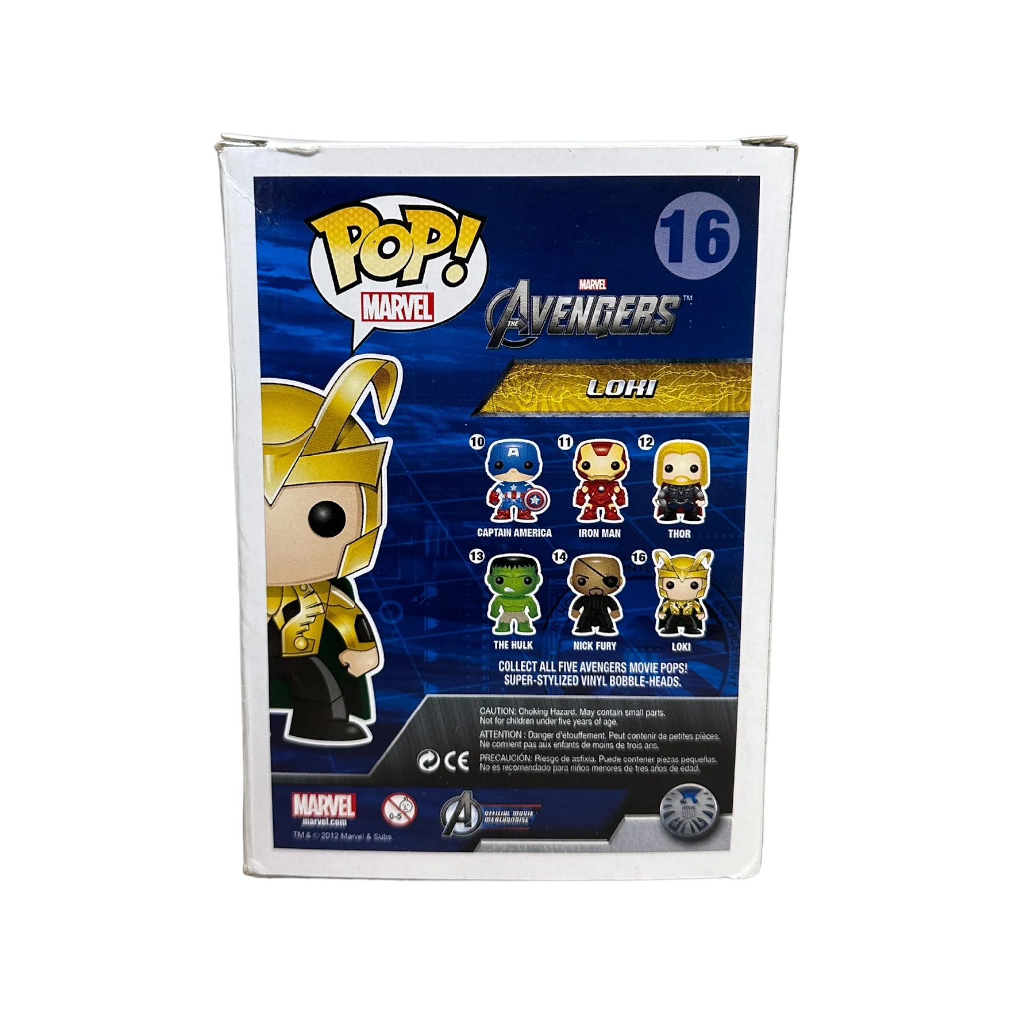Loki #16 Funko Pop! - The Avengers - SDCC 2012 Exclusive LE480 Pcs - Condition 5.5/10 - Image 3