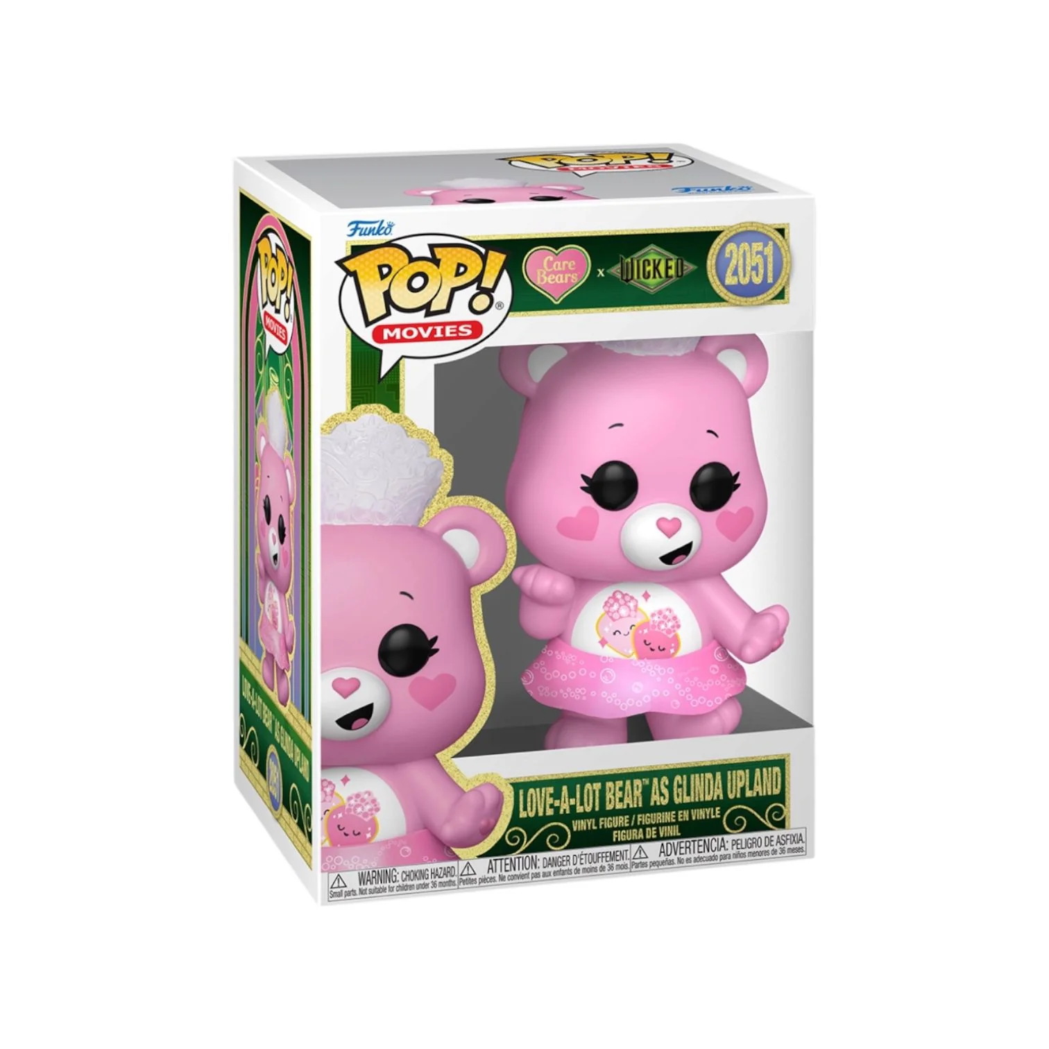 Love-A-Lot-Bear as Glinda Upland #2051 Funko Pop - Care Bears X Wicked - PREORDER