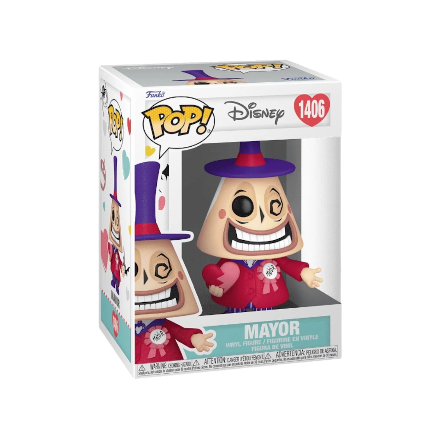 Mayor #1406 Funko Pop! - Disney Valentines