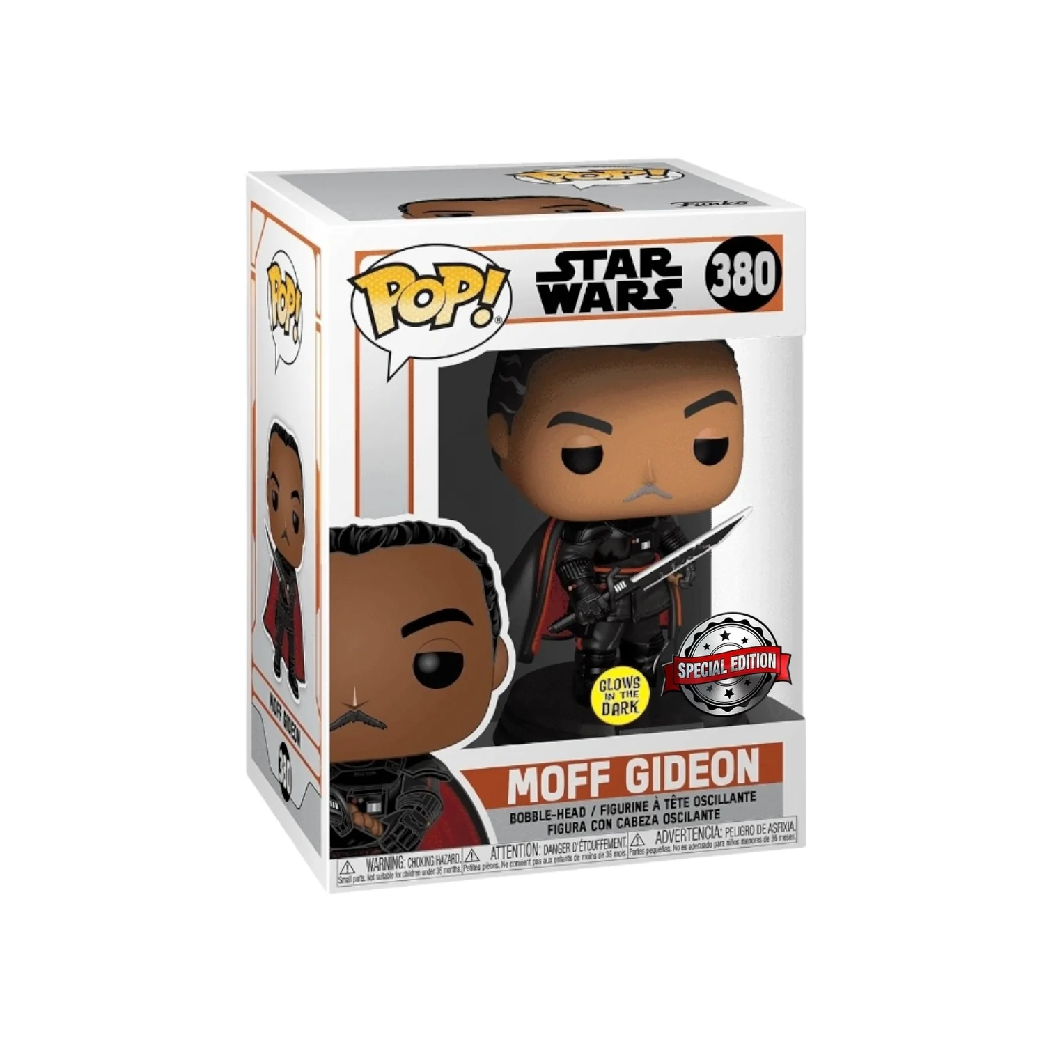 Moff Gideon #380 (Glows in the Dark) Funko Pop! - Star Wars: The Mandalorian - Special Edition