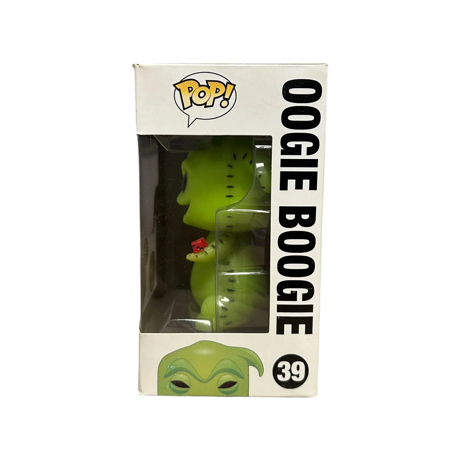 Oogie Boogie #39 (Glows in the Dark) Funko Pop! - Disney Series 4 - SDCC 2012 Disney Store Exclusive LE480 Pcs - Condition 7.5/10 - Image 2