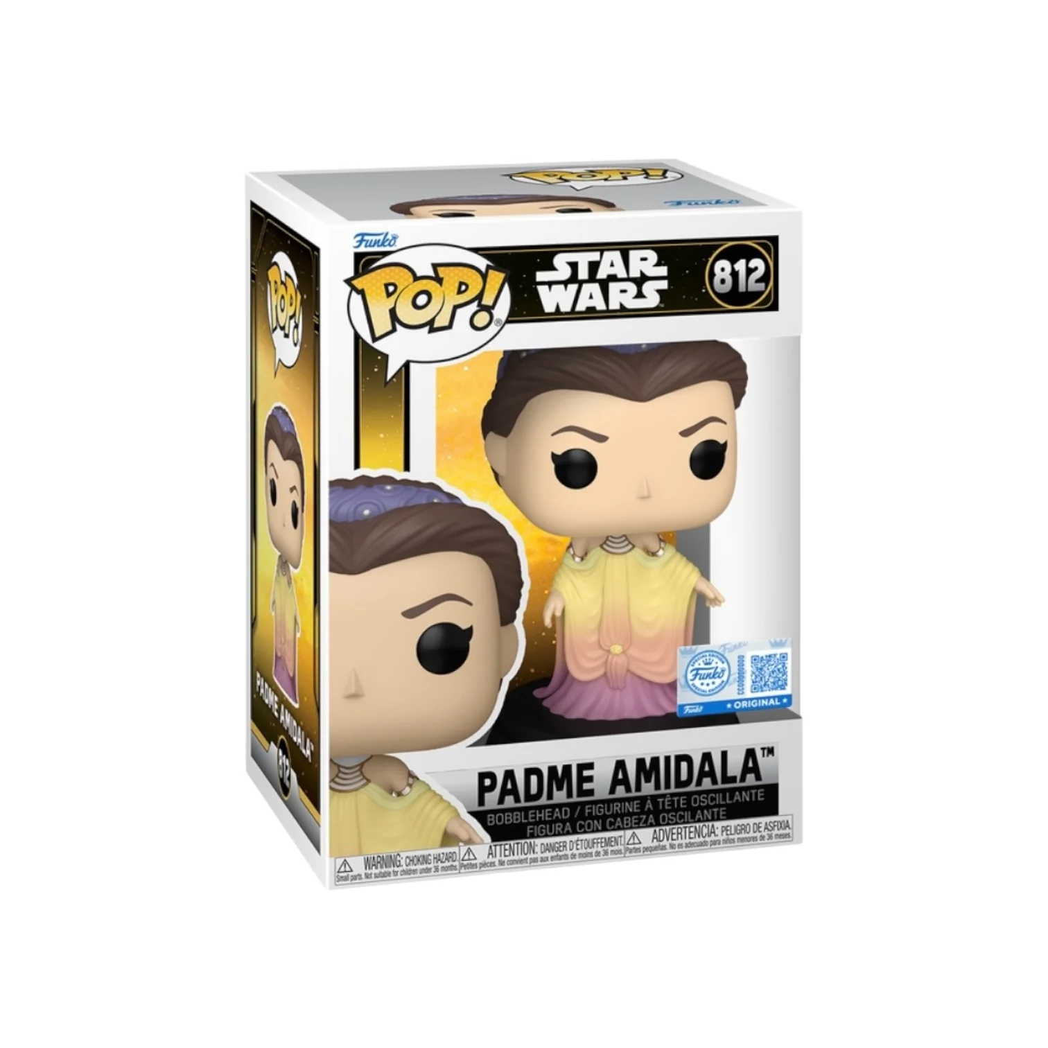 Padme Amidala #812 (in Lake Dress) Funko Pop! - Star Wars: Attack of the Clones - Funko Exclusive