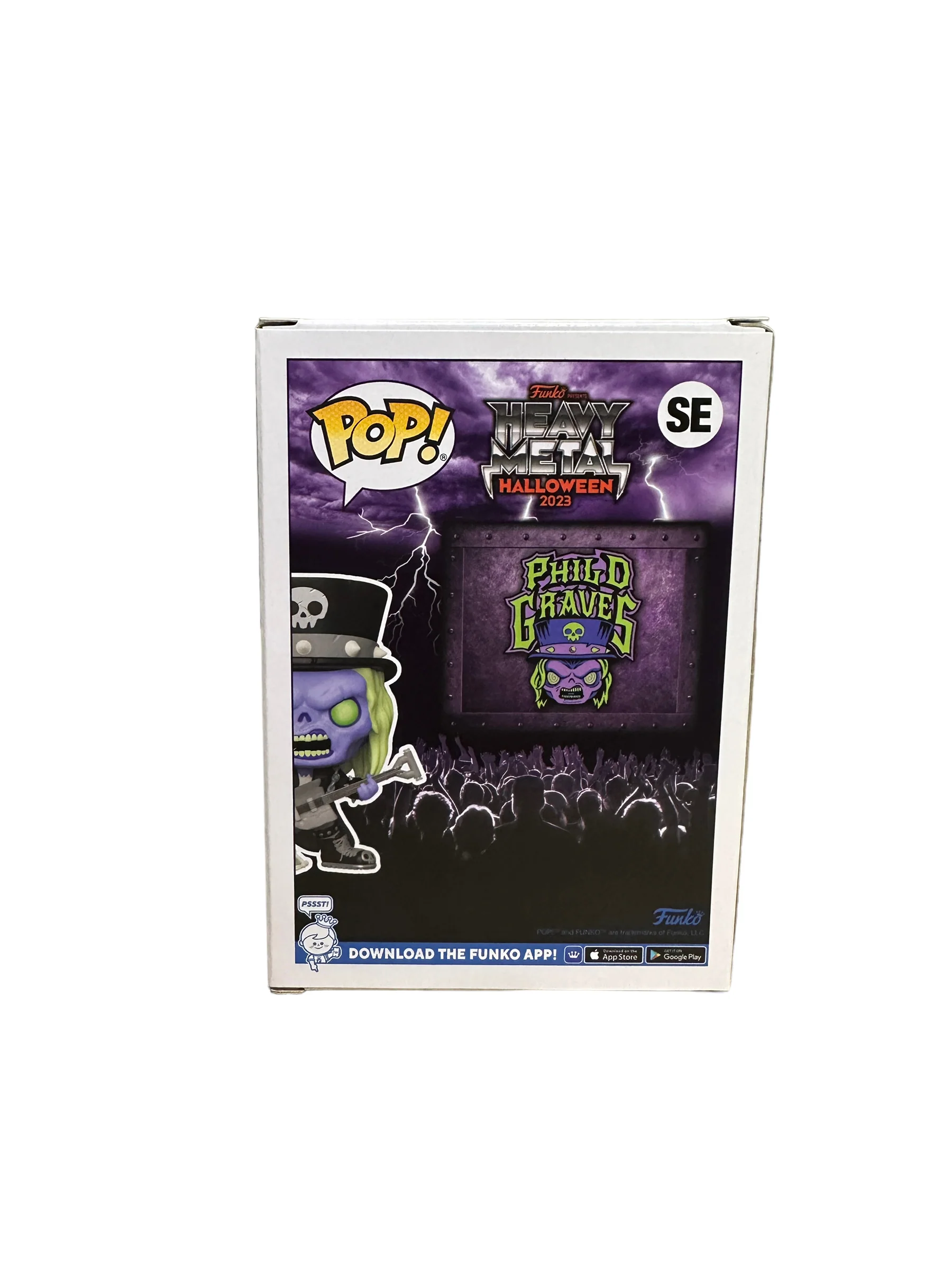 Phil D. Graves Funko Pop! - Heavy Metal Halloween 2023 Exclusive LE6000 Pcs - Condition 9/10 - Image 4