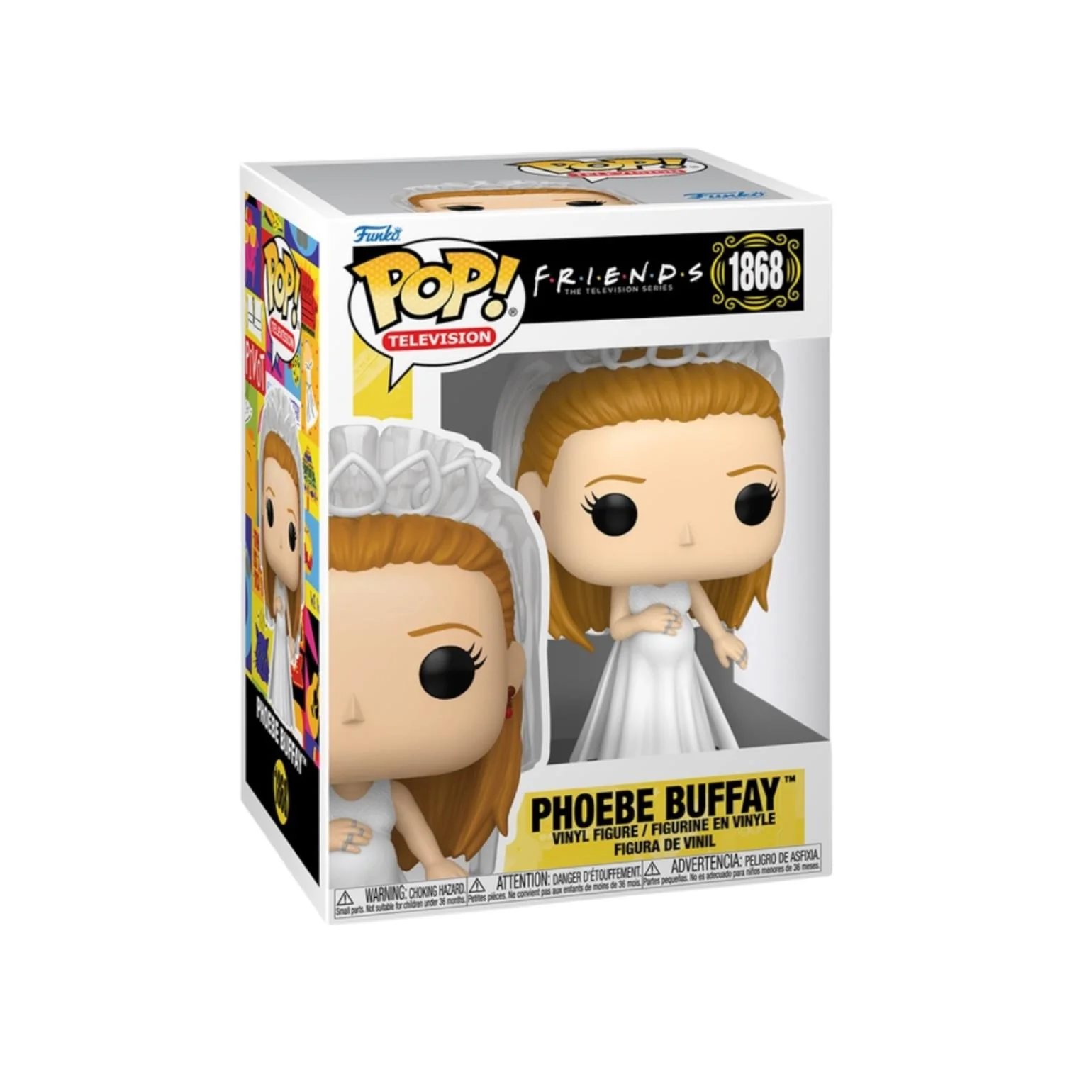 Phoebe Buffay in wedding dress #1868 Funko Pop - Friends