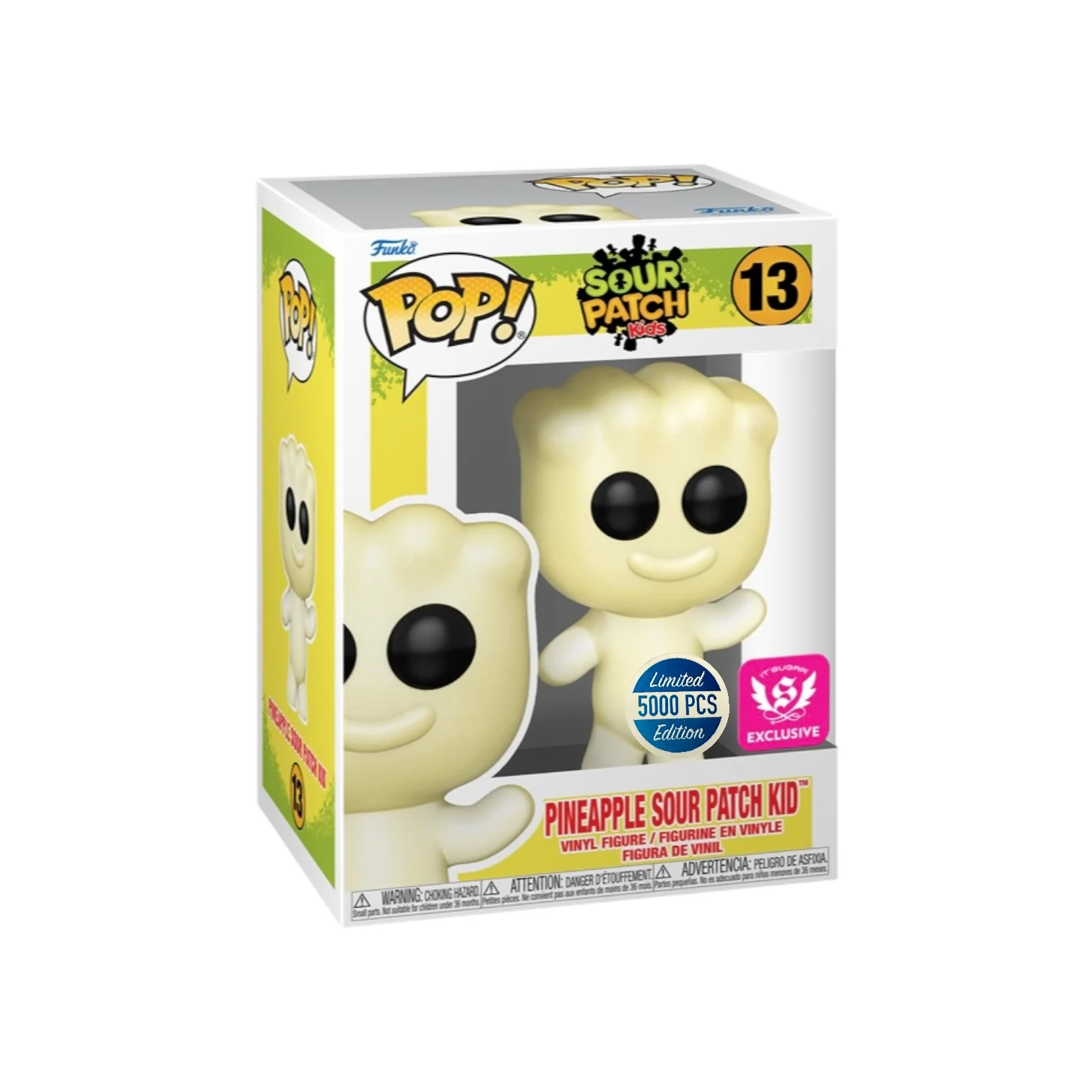 Pineapple Sour Patch Kid #13 Funko Pop! - Sour Patch Kids - It'Sugar Exclusive LE5000 Pcs