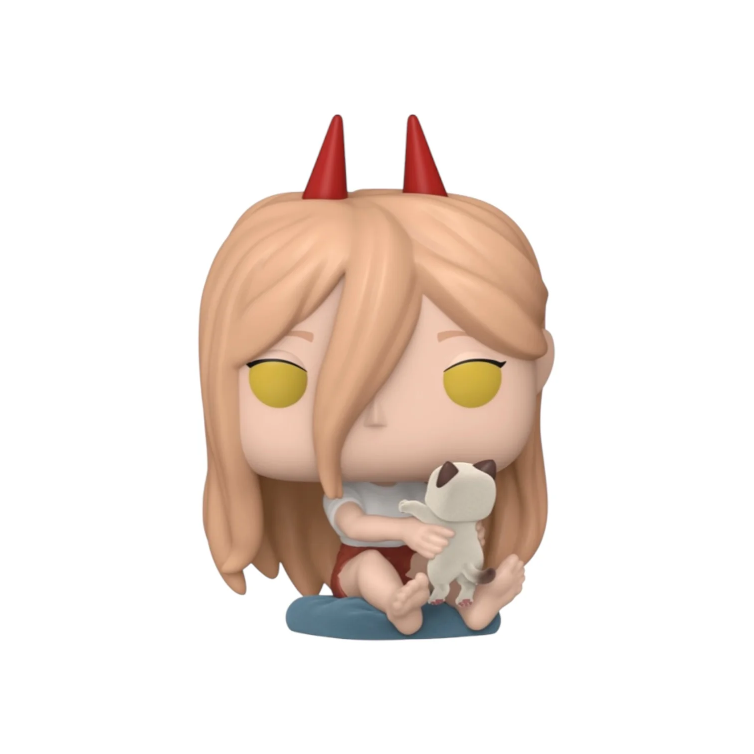 Power with Meowy #1766 (Flocked Chase) Funko Pop! - Chainsaw Man - Chalice Collectibles Pre-Release Exclusive - Image 2