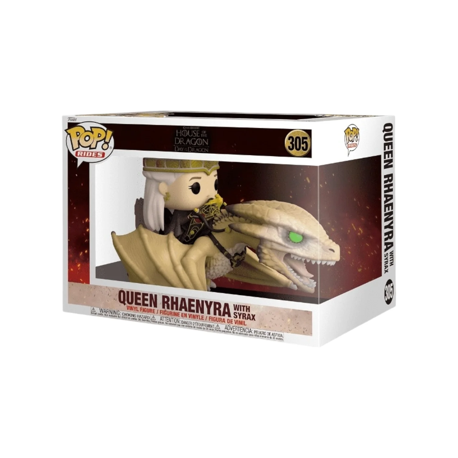 Queen Rhaenyra with Syrax #305 Funko Rides Pop! - House of the Dragon