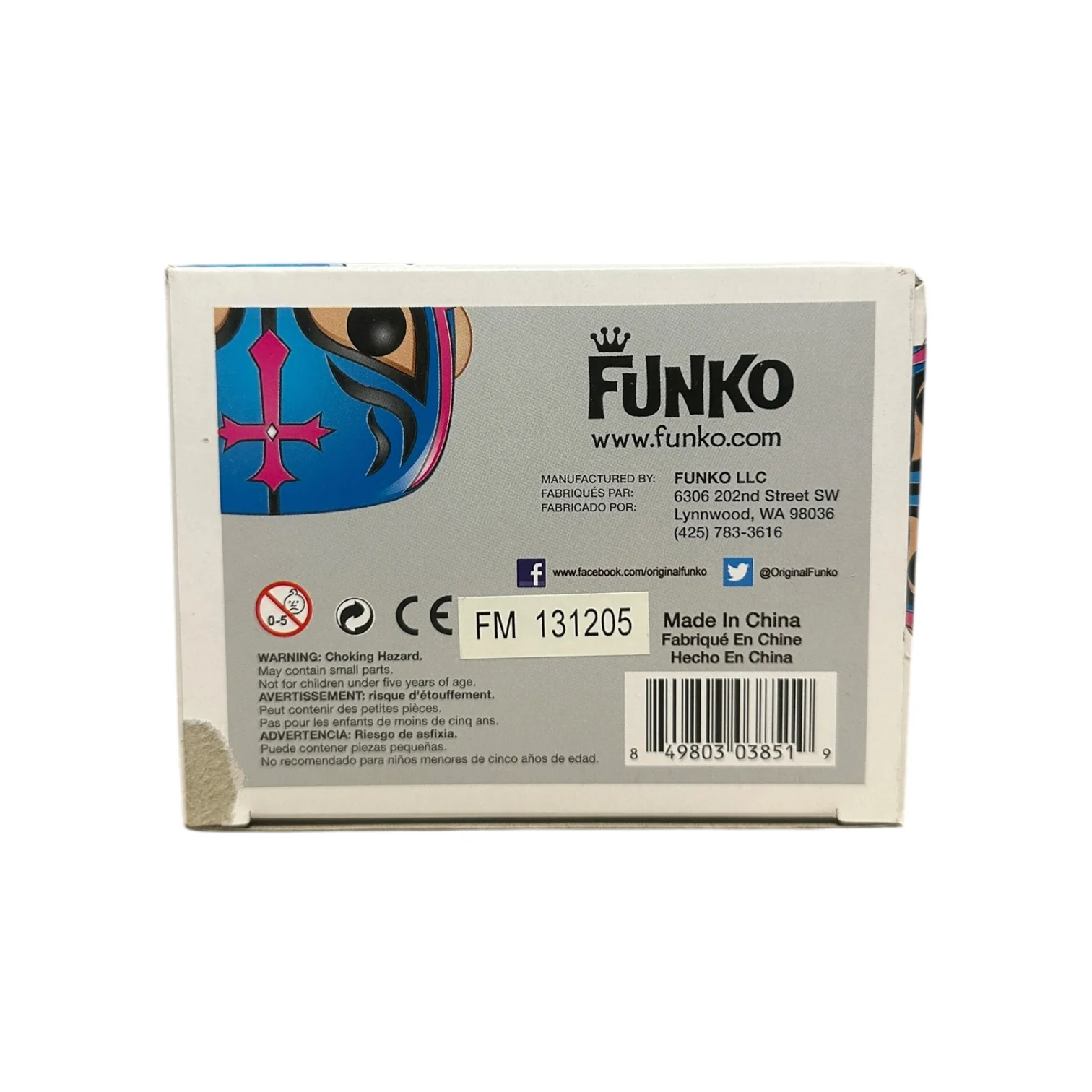 Rey Mysterio #06 (Light Blue) Funko Pop! - WWE - 7-Eleven Exclusive - Condition 7/10 - Image 5