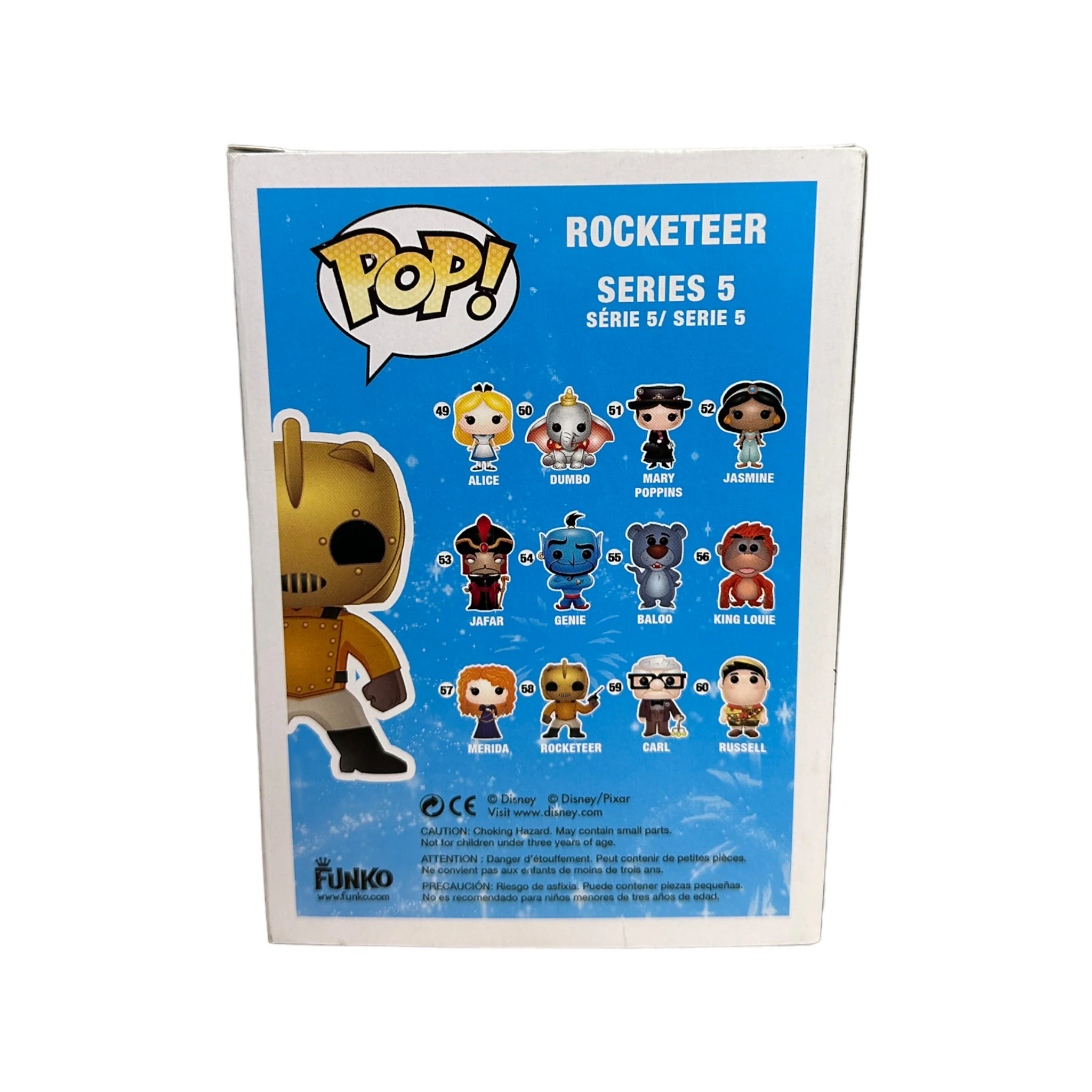 Rocketeer #58 Funko Pop! - Disney Series 5 - 2013 Pop! - Condition 7/10 - Image 3