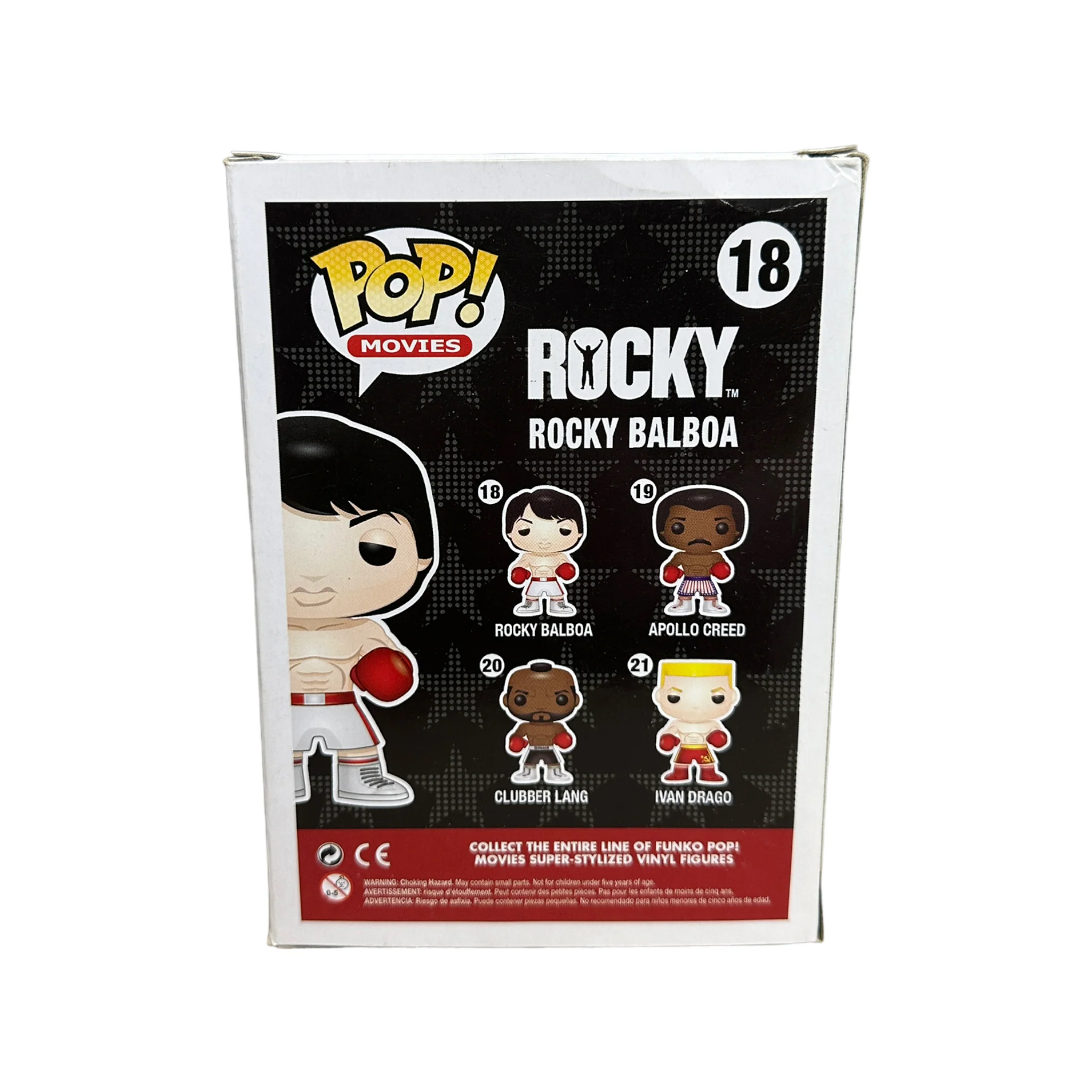 Rocky Balboa #18 Funko Pop! - Rocky - 2012 Pop! - Condition 7.5/10 - Image 3