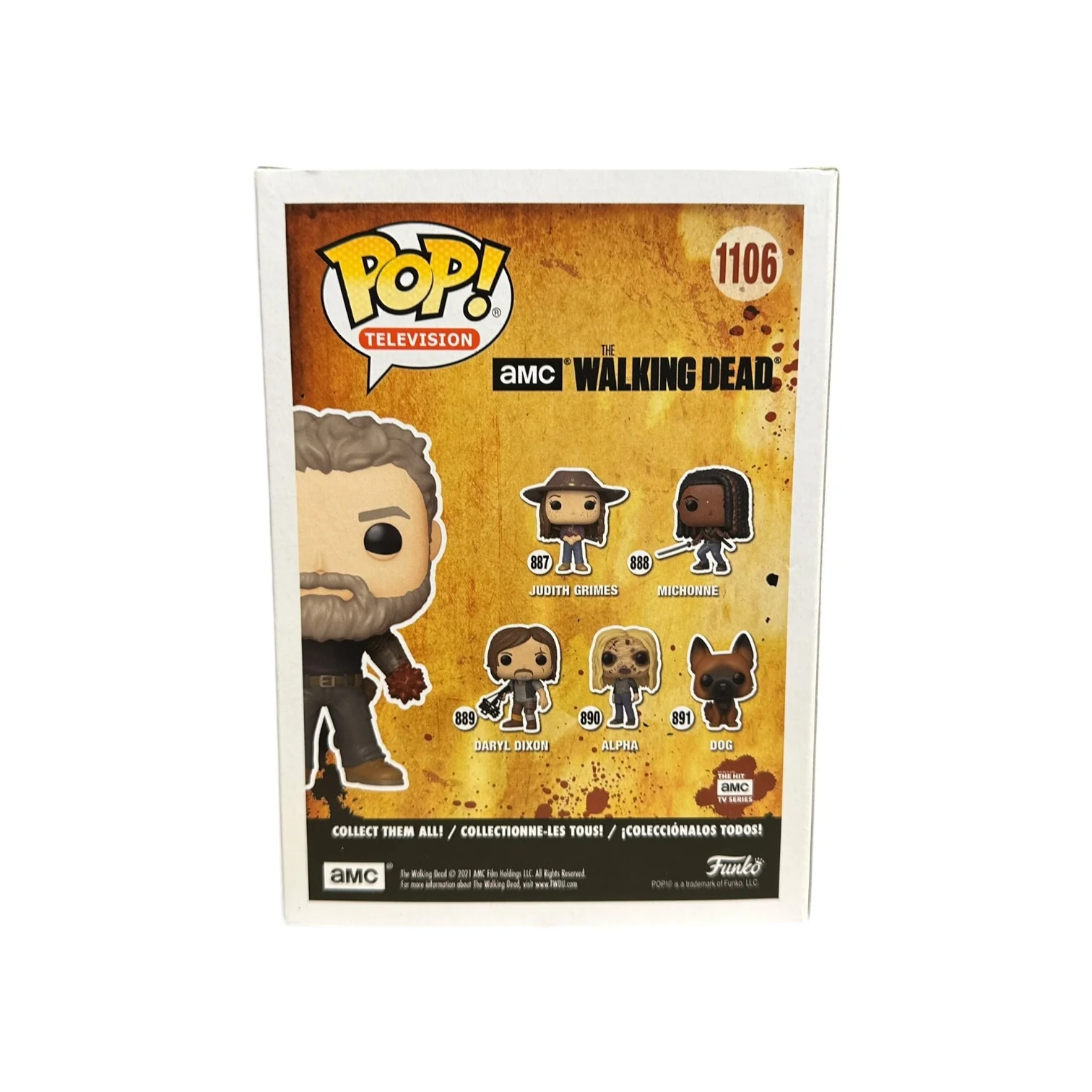 Ross Marquand Signed Aaron #1106 Funko Pop! - The Walking Dead - Supply Drop Exclusive - Condition 9/10 - ACOA Authenticated - Image 3