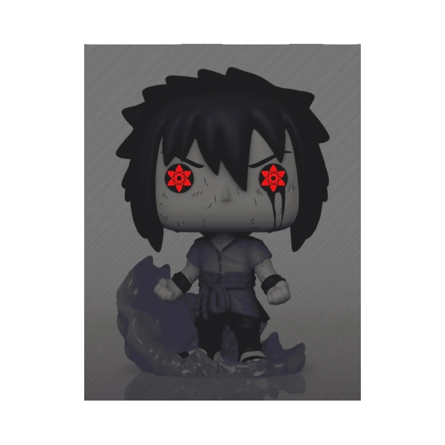 Sasuke Uchiha #1436 (Glows in the Dark) Funko Pop! - Naruto Shippuden - Funko Shop Exclusive - Image 2