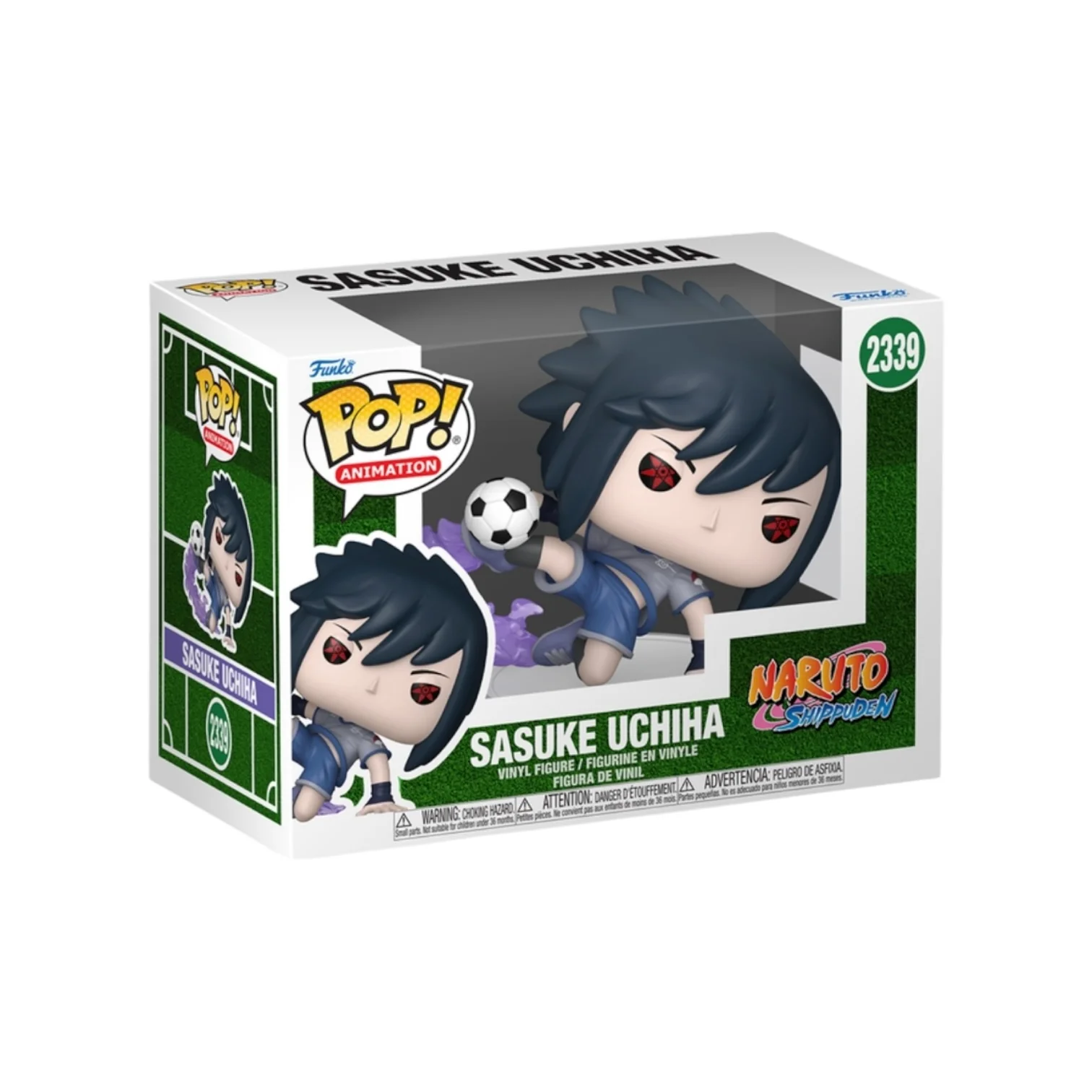 Sasuke Uchiha (Soccer) #2339 Funko Pop - Naruto Shippuden - PREORDER