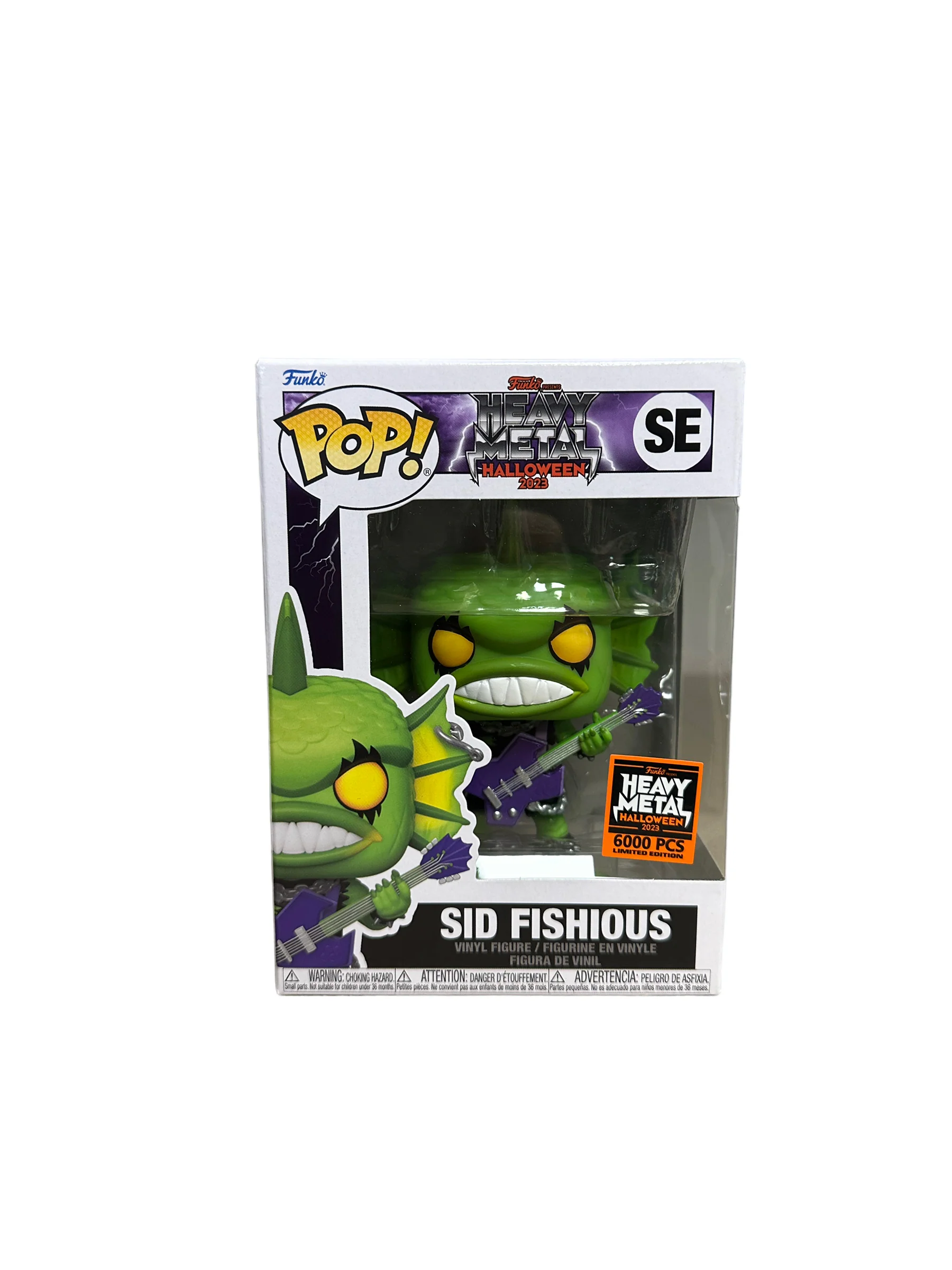 Sid Fishious Funko Pop! - Heavy Metal Halloween 2023 Exclusive LE6000 Pcs - Condition 8.5/10 - Image 2