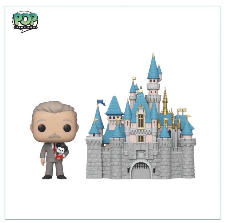Sleeping Beauty Castle with Walt Disney #20 Funko Deluxe Pop! Pop Town - Image 2