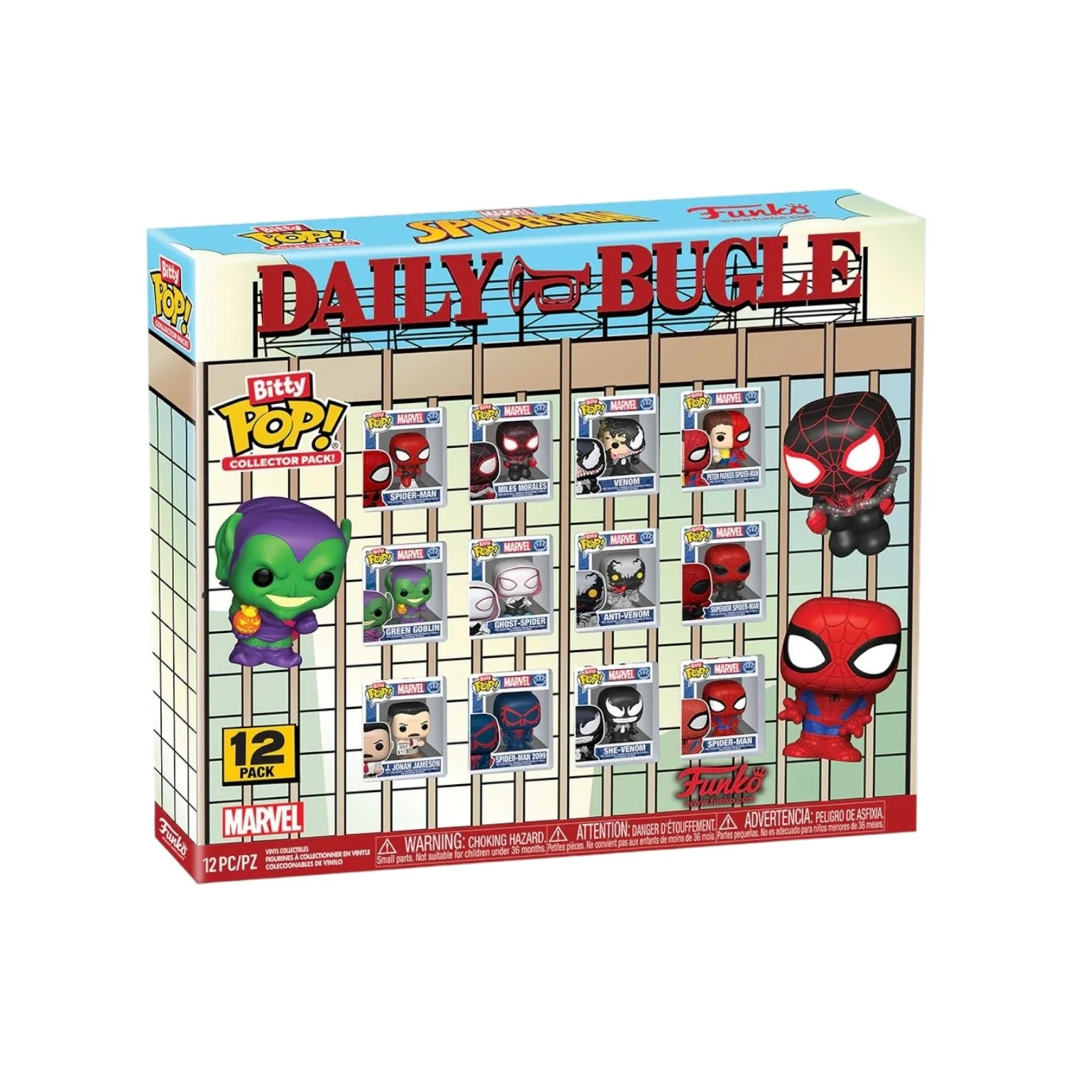 Spider-Man 12-Pack Multipack Funko Bitty Pop - Marvel - PREORDER