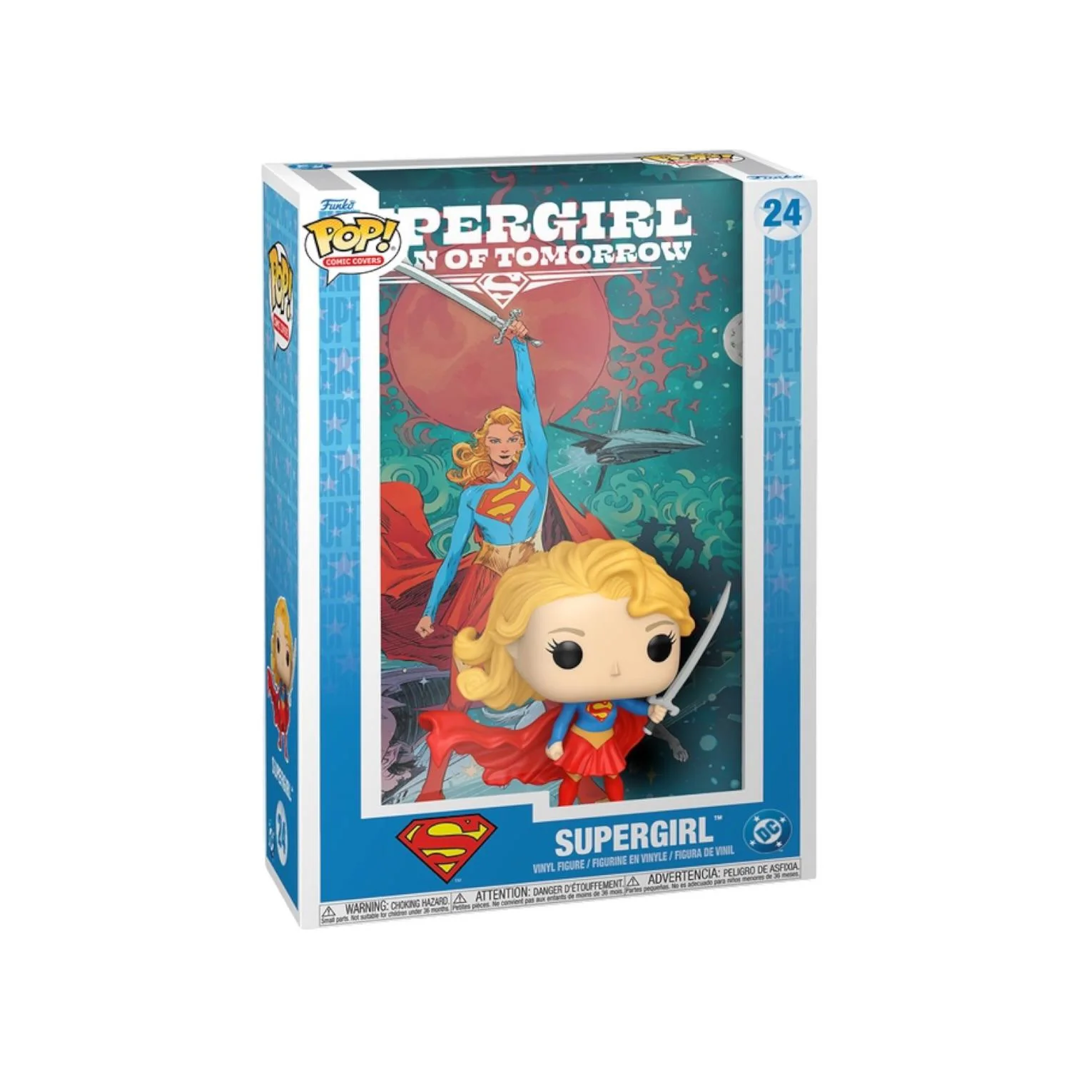 Supergirl #24 Funko Pop Comic Cover - Supergirl: Women of Tomorrow