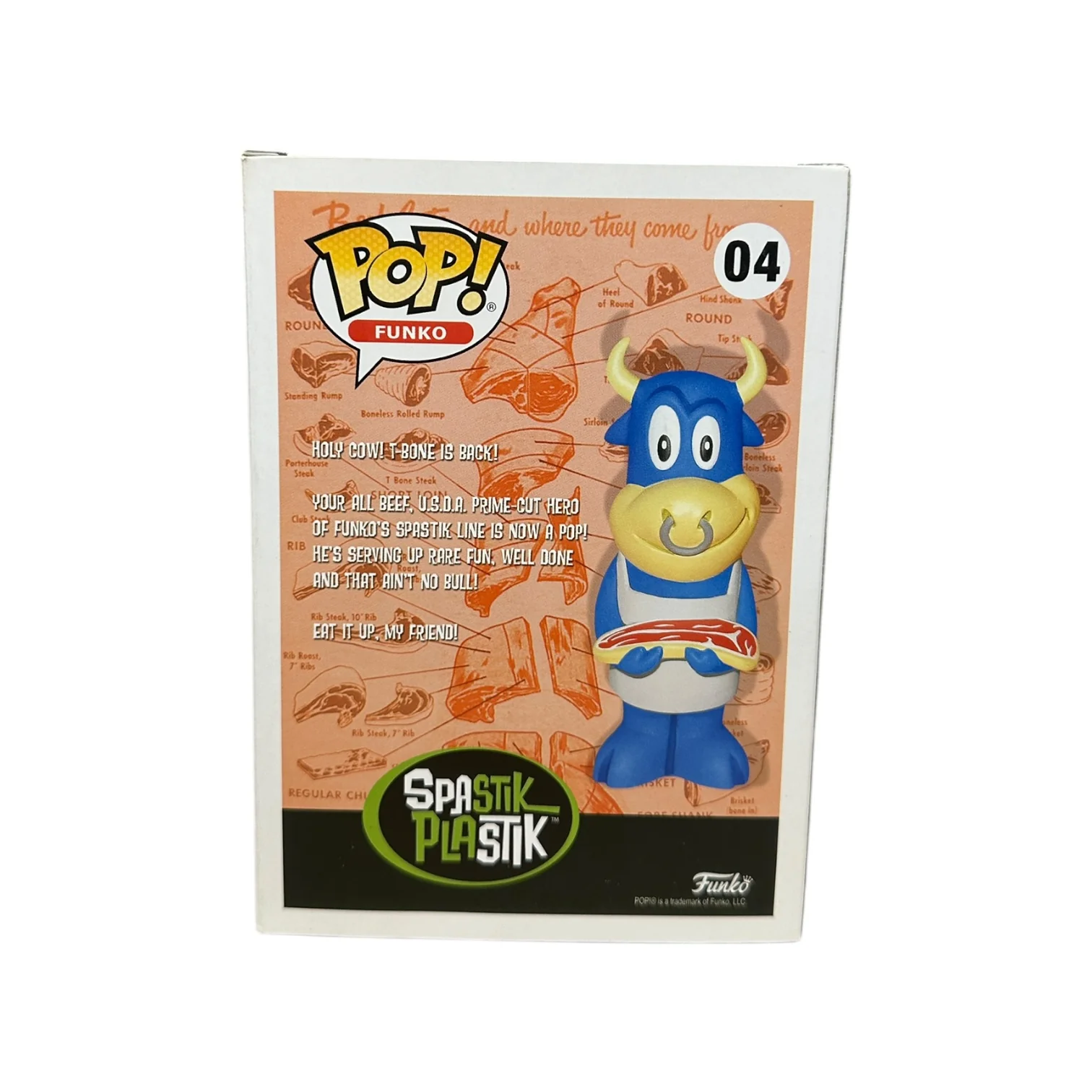 T-Bone (Pink) #04 Funko Pop! - Spastik Plastik - Funatics Day Out Exclusive LE500 Pcs - Condition 9/10 - Image 3